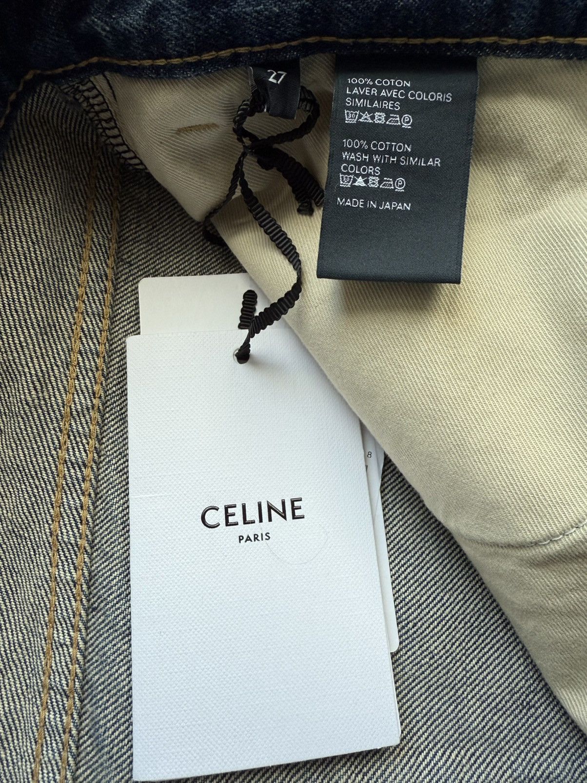 Celine SS24 Grail Celine Marco Union wash Kendrick flares jeans Size US 27 - 23 Thumbnail