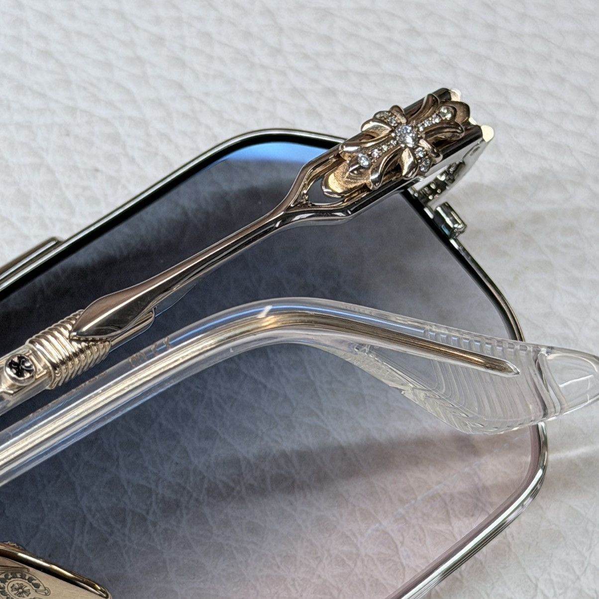 Chrome Hearts 💎JEWEL💎 Chrome Hearts Ripping 1/1 Sunglasses Size ONE SIZE - 21 Thumbnail