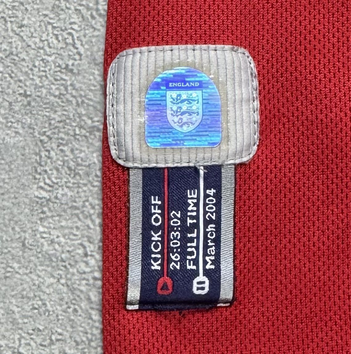 Umbro England 2002 2004 Home Football Shirt Soccer Jersey Umbro Size US XL / EU 56 / 4 - 11 Thumbnail