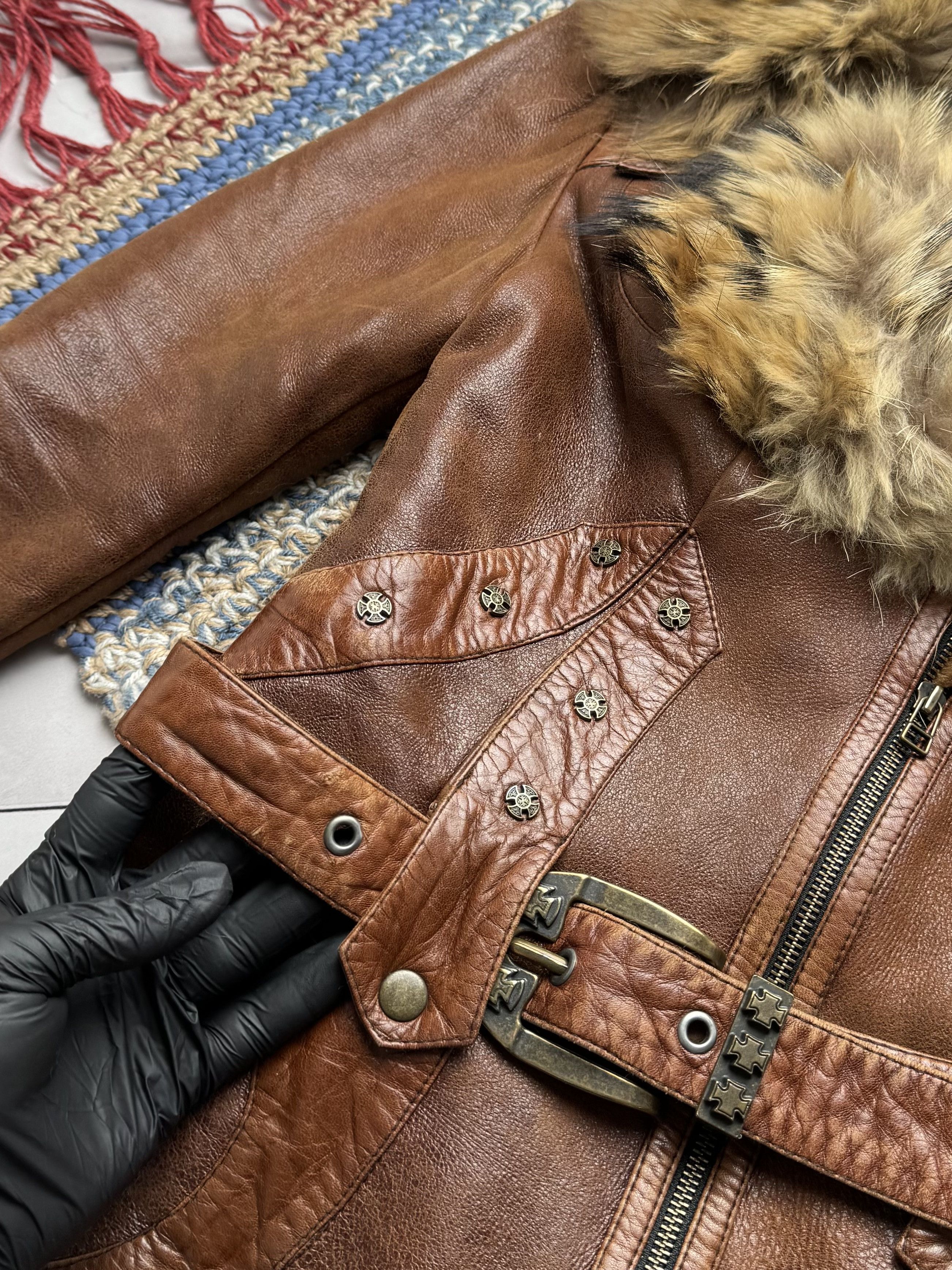 Japanese Brand Vintage Real Sheepskin Coat (E4) Size S / US 4 / IT 40 - 6 Thumbnail