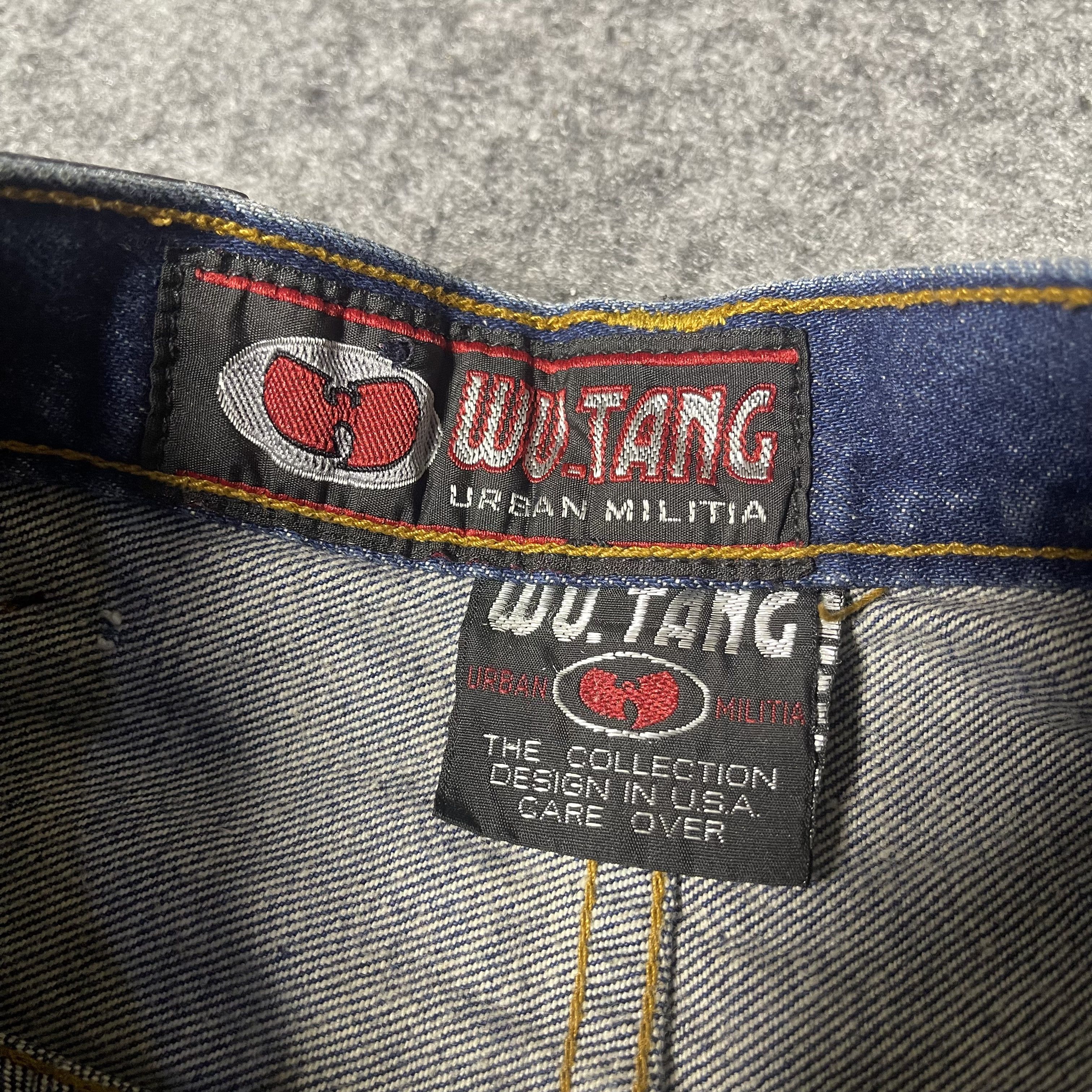 Other Wu Tang Clan Vintage Jean Shorts Urban Militia Size US 34 / EU 50 - 2 Thumbnail
