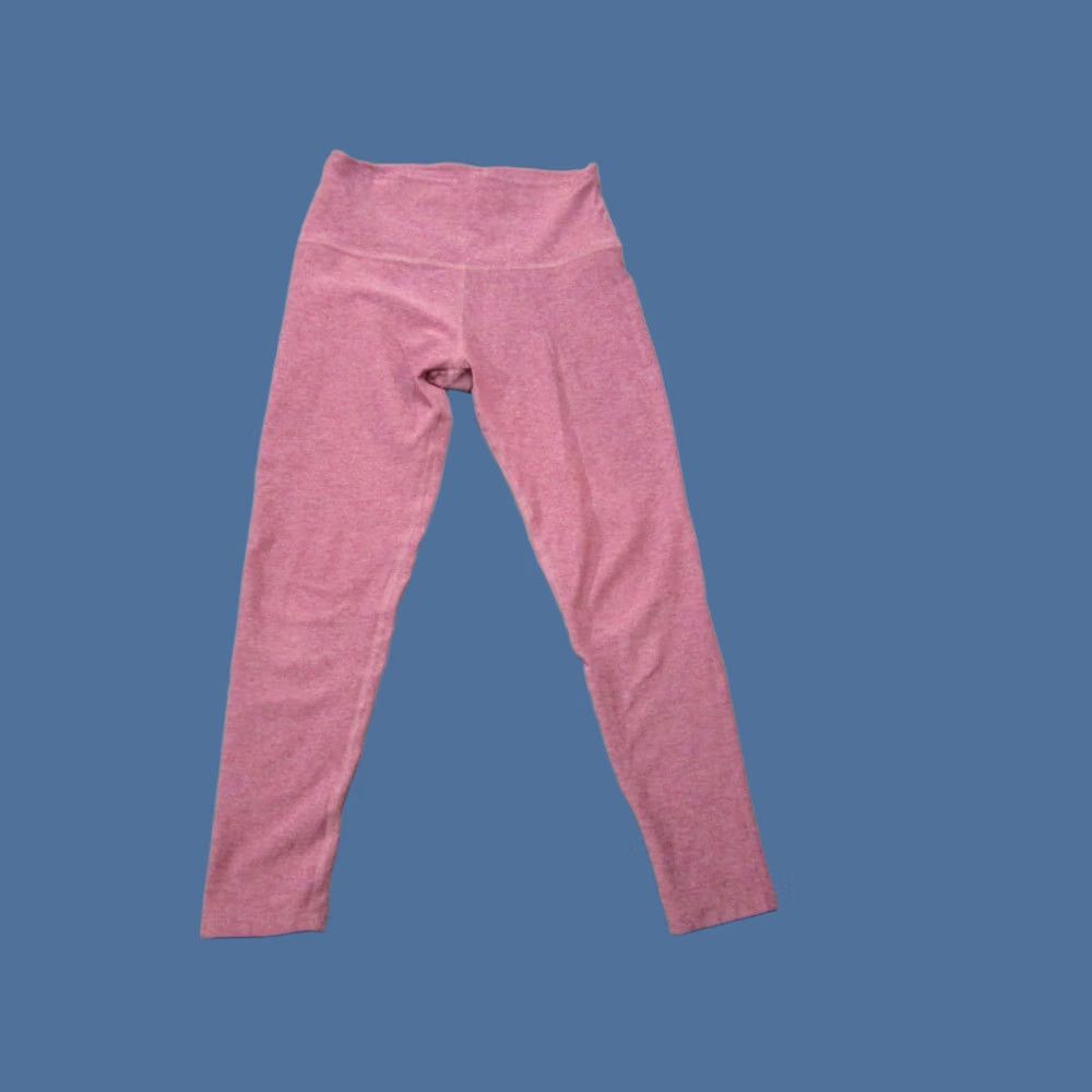 Beyond Yoga Beyond Yoga Womens Medium Pink Heathered Capri Leggings High Waisted Gym Running Size 32" / US 10 / IT 46 - 1 Thumbnail
