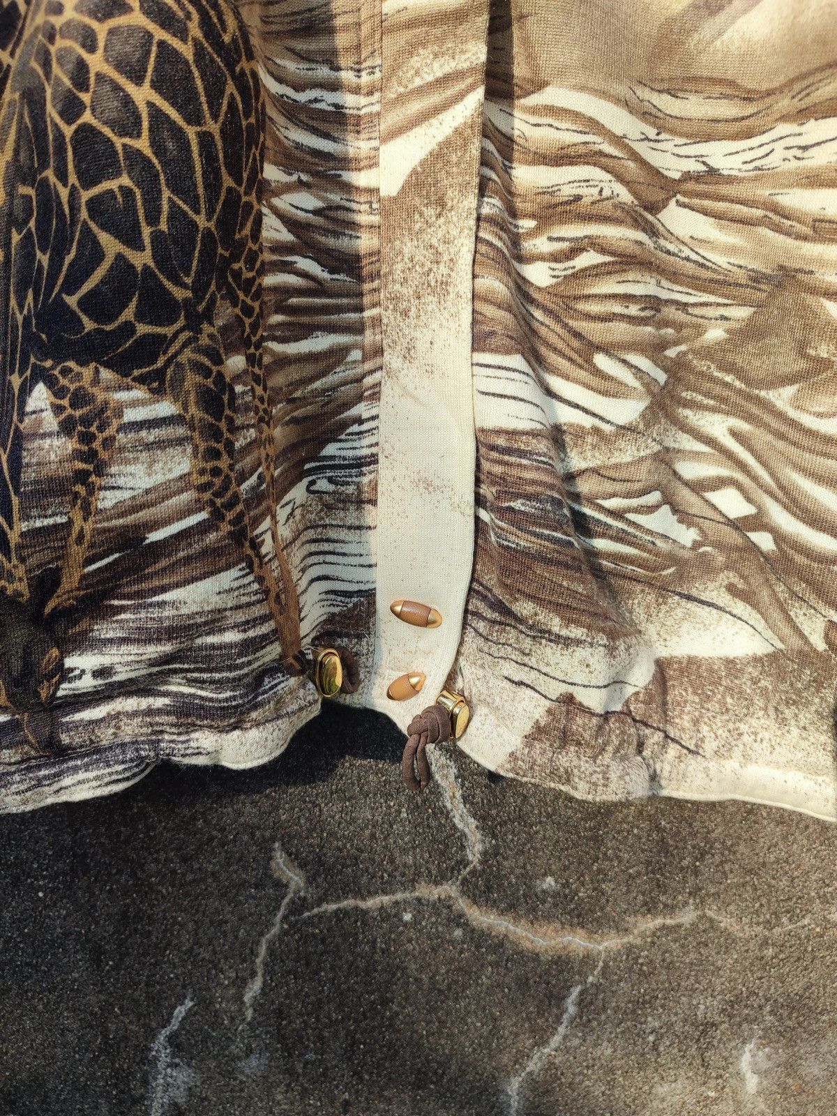 Paoloni × Vintage Vintage Franca V. Paoloni Safari Giraffe Print Jacket Size US M / EU 48-50 / 2 - 9 Thumbnail