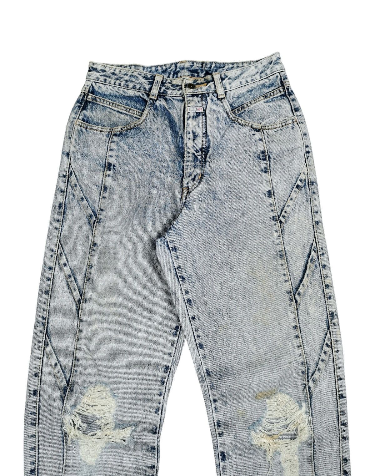 Edwin Rare Edwin Acid Wash Denim – 90s Mom Jeans Fit Made in Japan Size 28" / US 6 / IT 42 - 5 Thumbnail