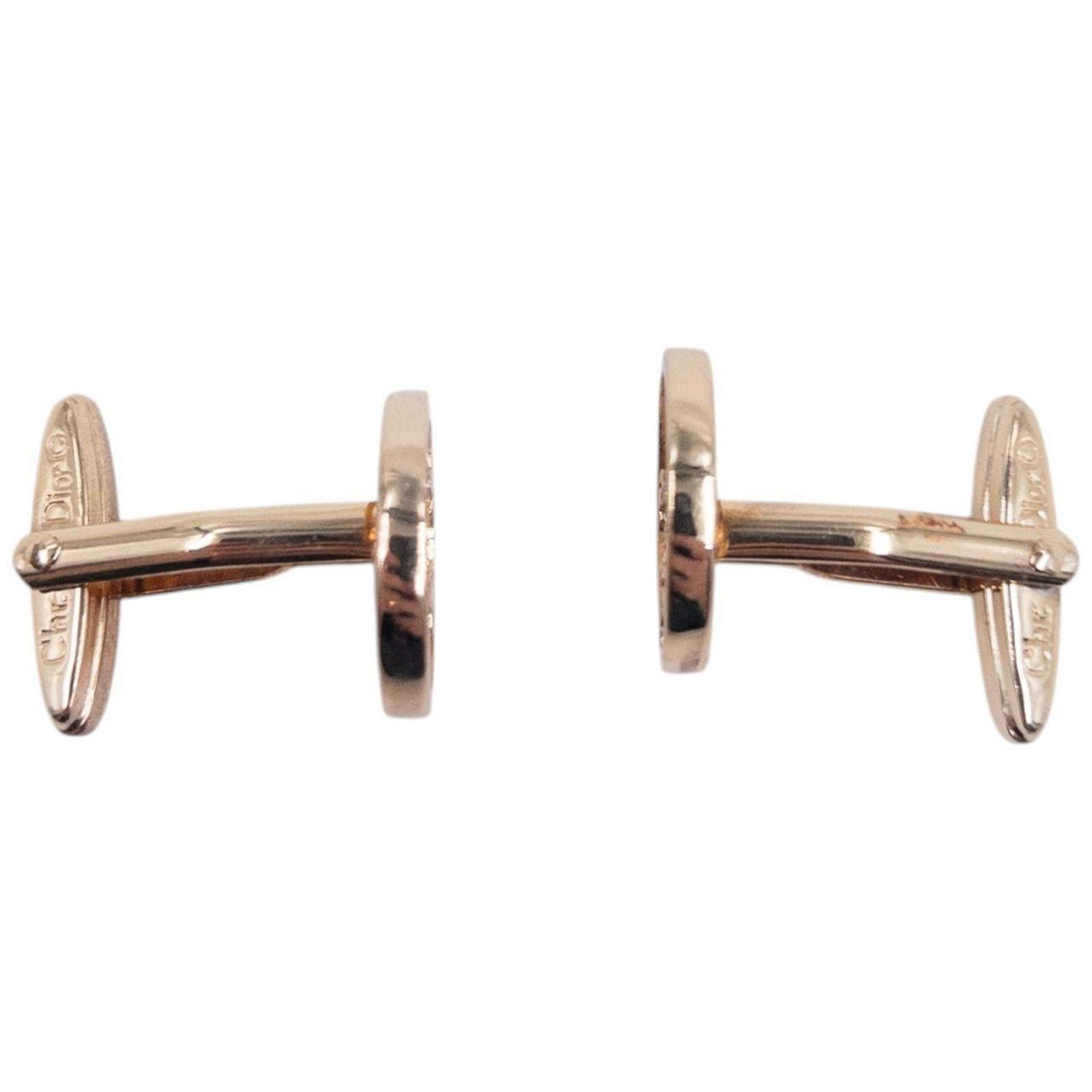 Dior Vintage 90s Dior Cut-Out Cufflinks Size ONE SIZE - 5 Thumbnail