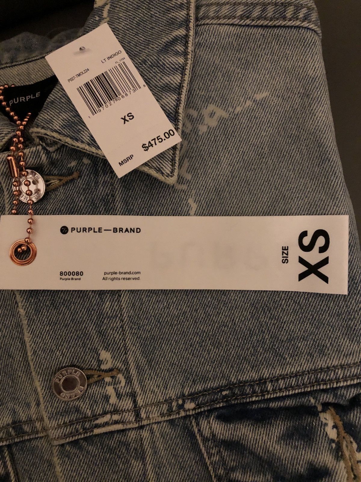 Purple Purple Brand Oversized jacket Size US XS / EU 42 / 0 - 7 Thumbnail