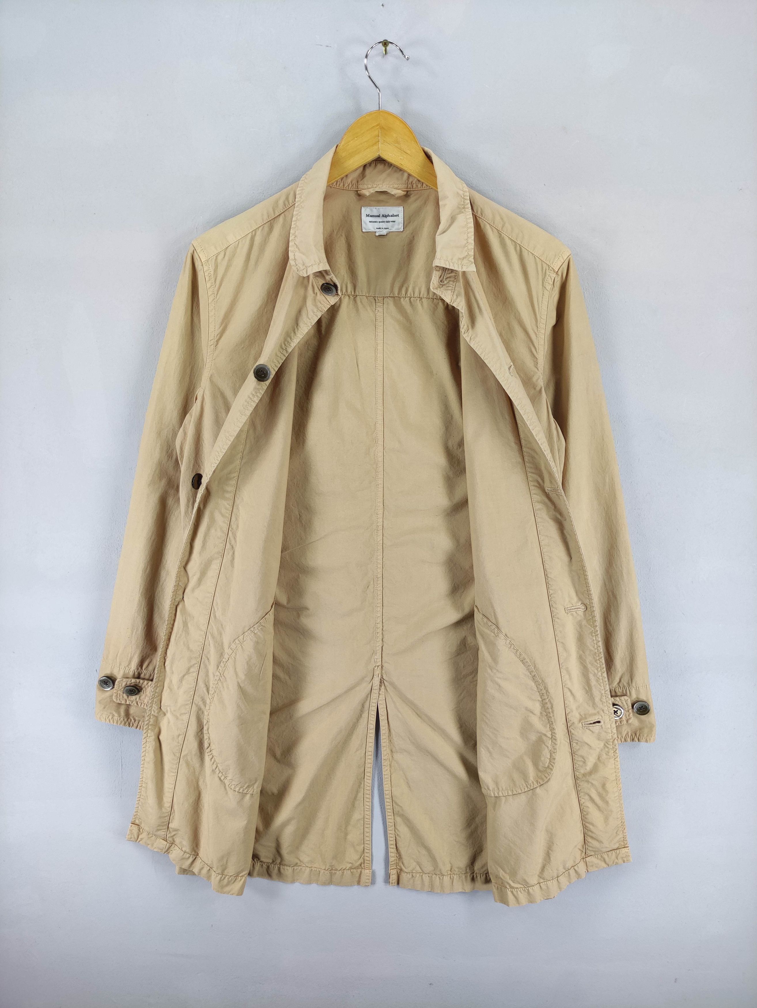 Manual Alphabet Vintage Manual Alphabet Long Coat Jacket Size M / US 6-8 / IT 42-44 - 4 Thumbnail