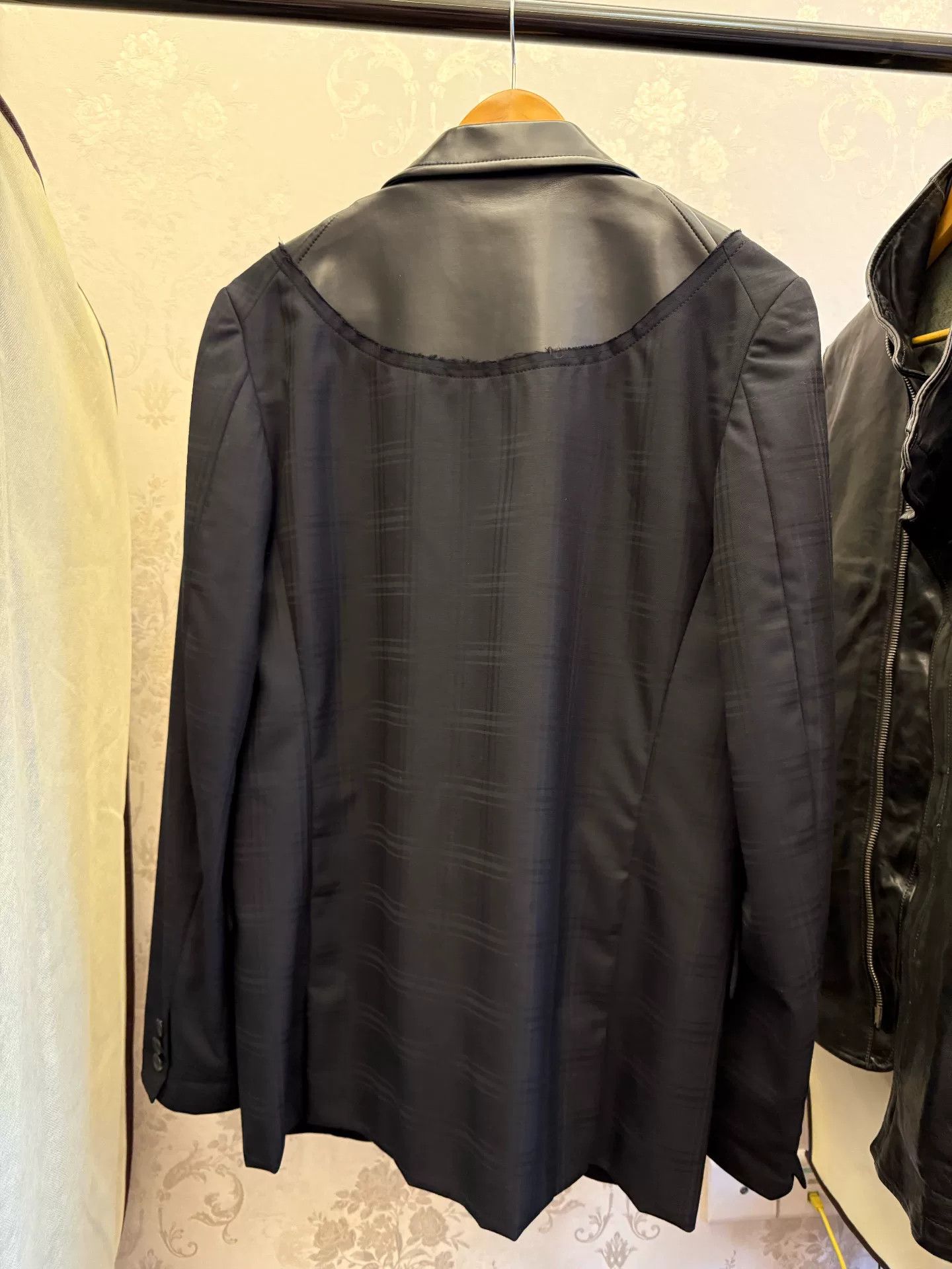 Comme des Garcons Homme Plus Comme des Garcons Homme Plus 19SS Leather Collar Suit Size US M / EU 48-50 / 2 - 2 Thumbnail