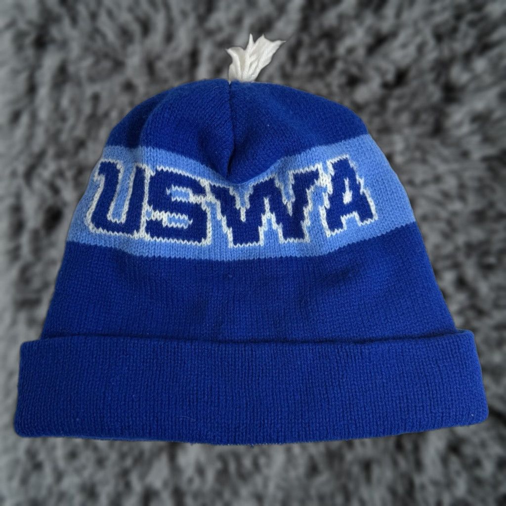 Vintage VINTAGE USWA United Steelworkers Of America Beanie Hat 1980’s Size ONE SIZE - 1 Thumbnail