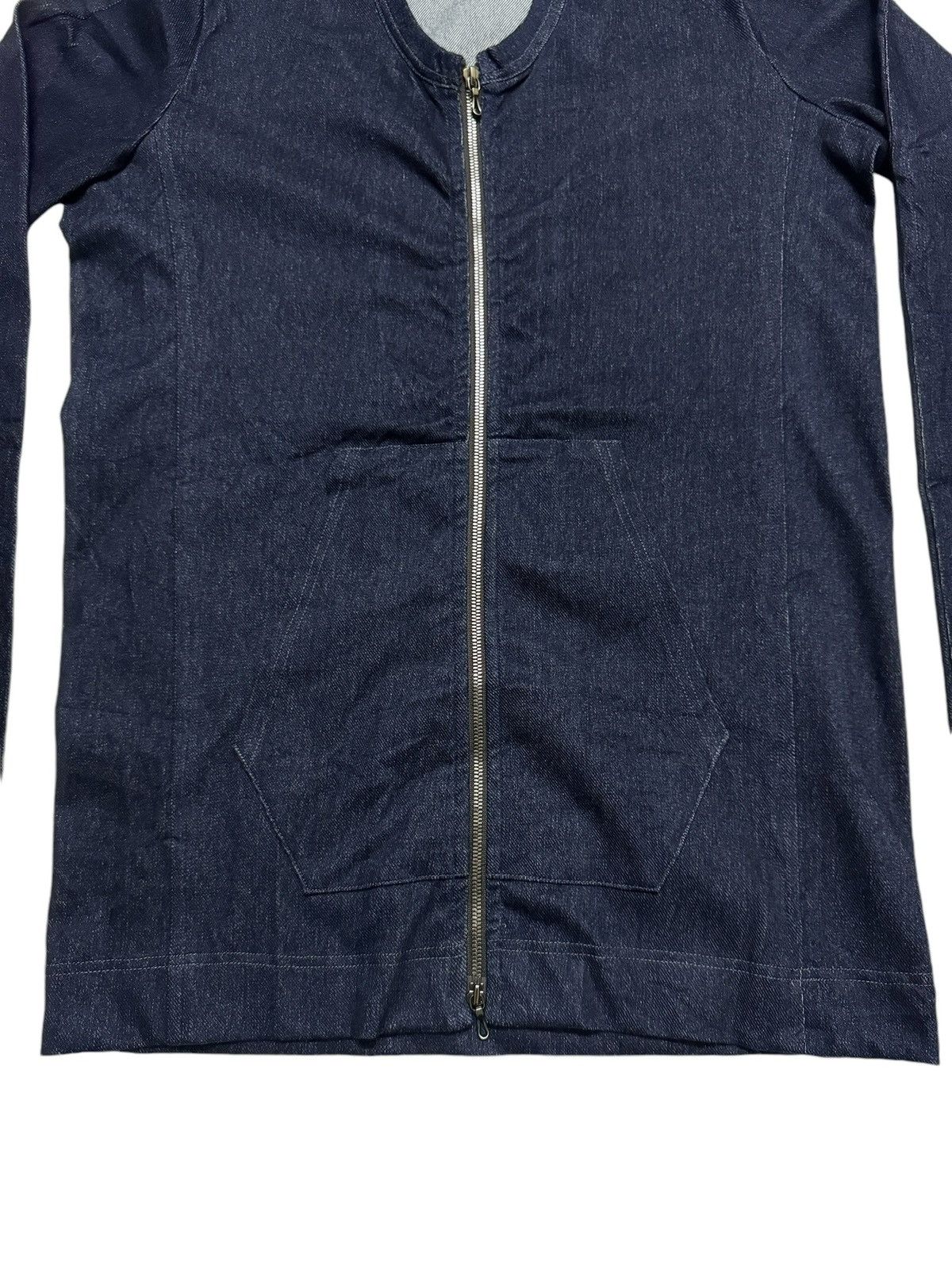 Japanese Brand × Julius julius_7 2010 goth ik; denim overshirt jacket sample Size US M / EU 48-50 / 2 - 2 Thumbnail