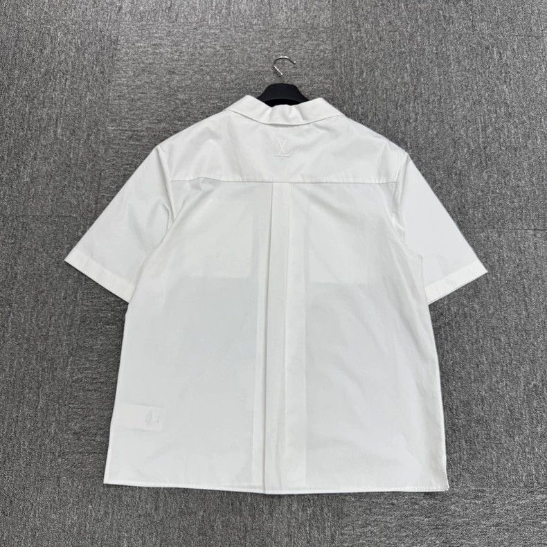 Louis Vuitton Louis Vuitton Embossed three-flower short-sleeved shirt Size US XL / EU 56 / 4 - 5 Thumbnail