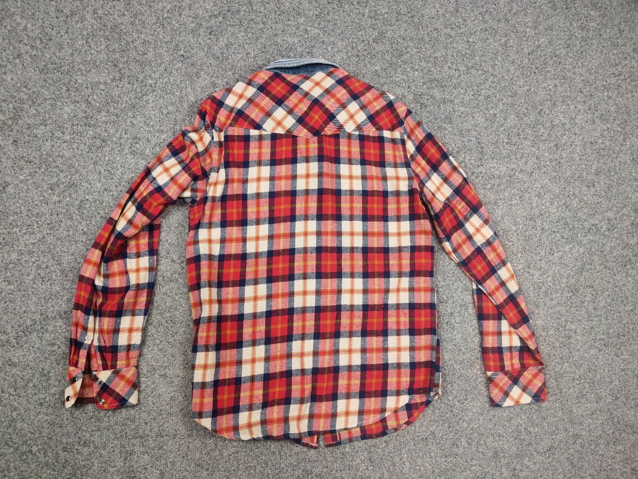 Diesel Diesel Vintage American style Flannel shirt red Long sleeve Size US M / EU 48-50 / 2 - 11 Thumbnail