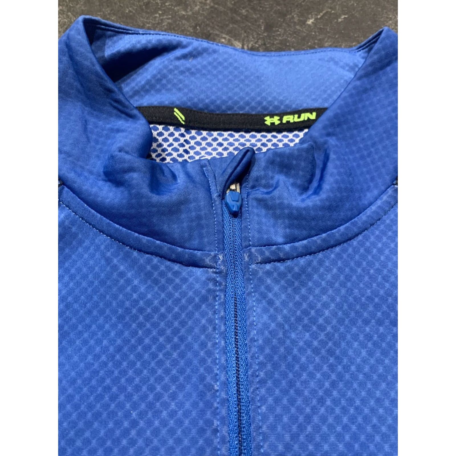 Under Armour Under Armour Fitted Running Shirt Mens XL Blue Long Sleeve 1/4 Zip Workout Size US XL / EU 56 / 4 - 6 Thumbnail