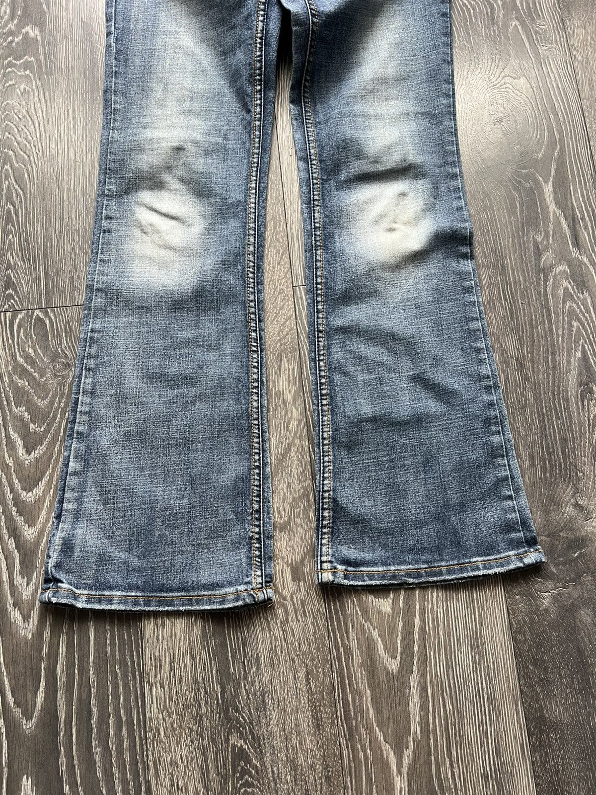 Marithe + Francois Girbaud Vintage Flare Jeans Size 30" / US 8 / IT 44 - 3 Thumbnail