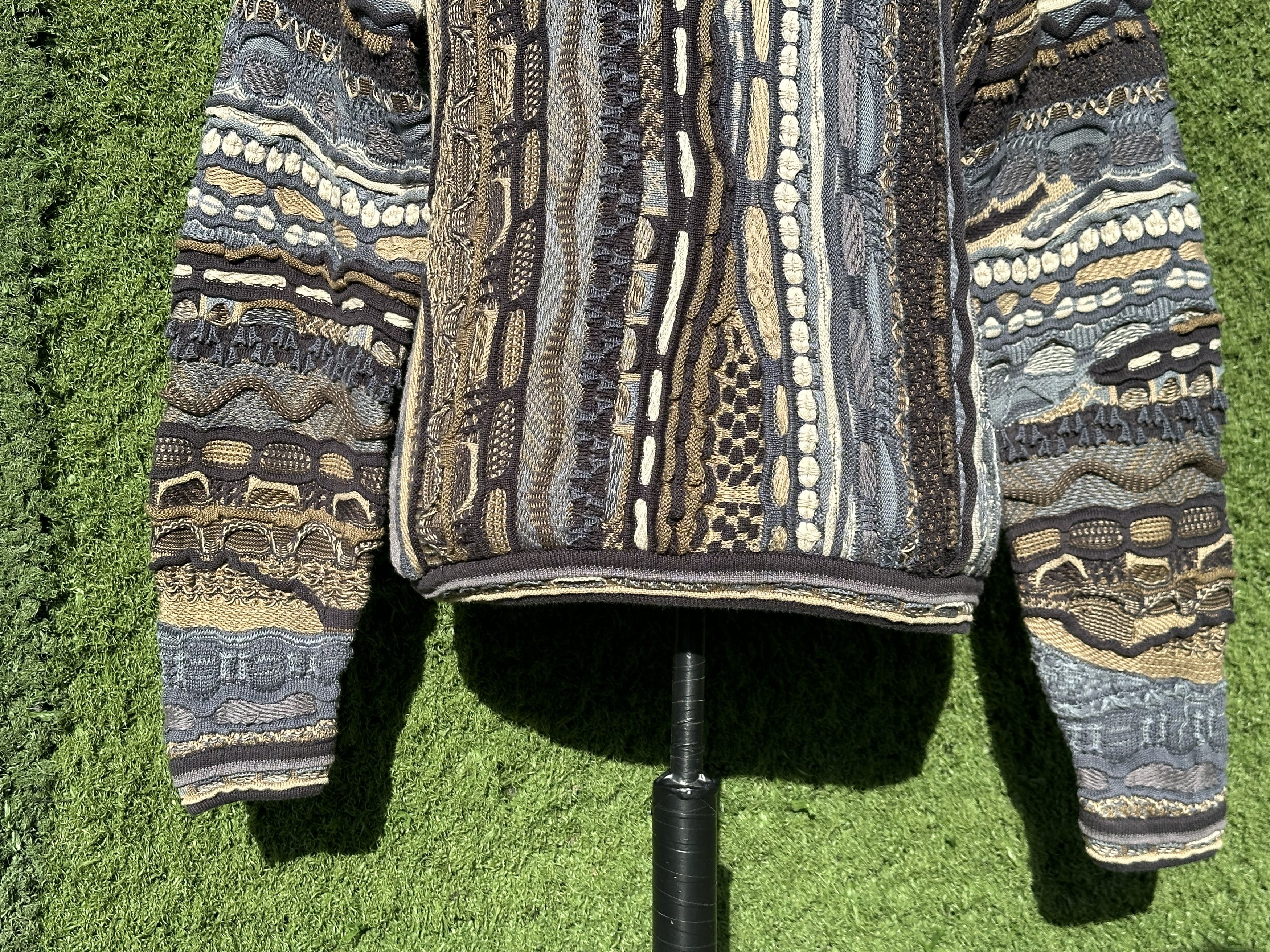 Tundra Canada Tundra 3D Textured Pattern Knit Pullover Sweater Size XL Size US XL / EU 56 / 4 - 4 Thumbnail