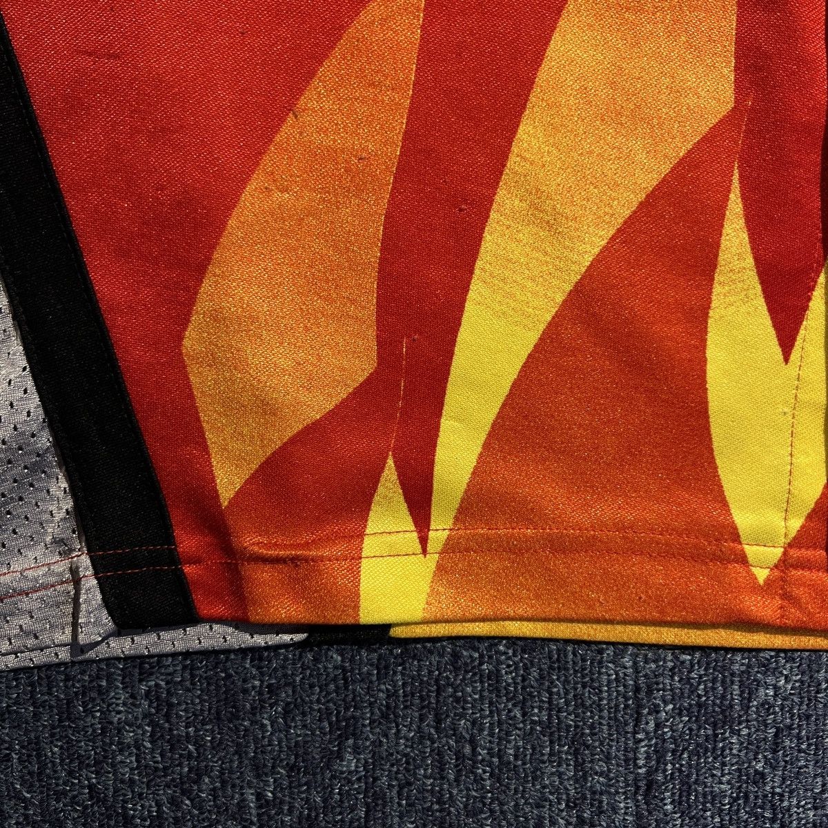 Other Vintage 90s Johnny Blaze Flame Jersey Size US XL / EU 56 / 4 - 6 Thumbnail