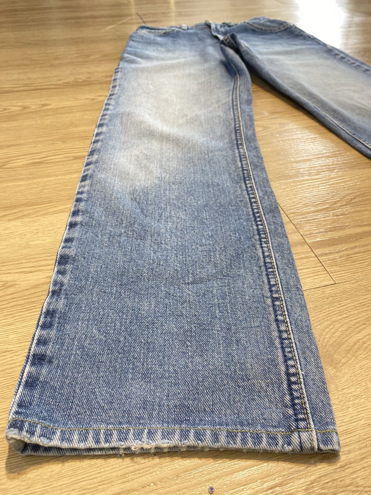 Lee Vintage Lee Brand Blue Faded Wash Style Jeans Size US 26 / EU 42 - 5 Thumbnail