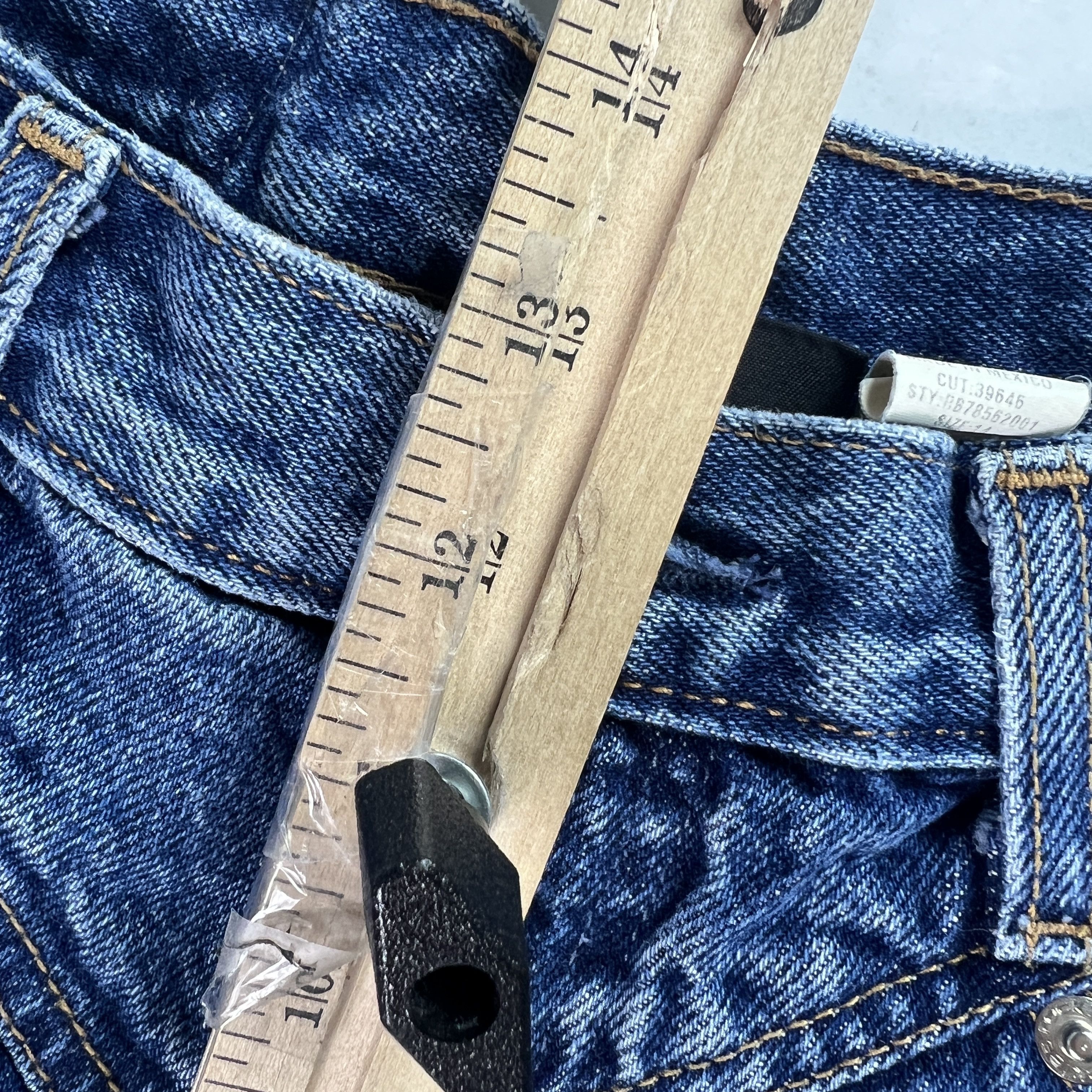 Other VTG Rocky Mountain Jeans Bareback High Rise Blue Denim Size 28" / US 6 / IT 42 - 19 Thumbnail