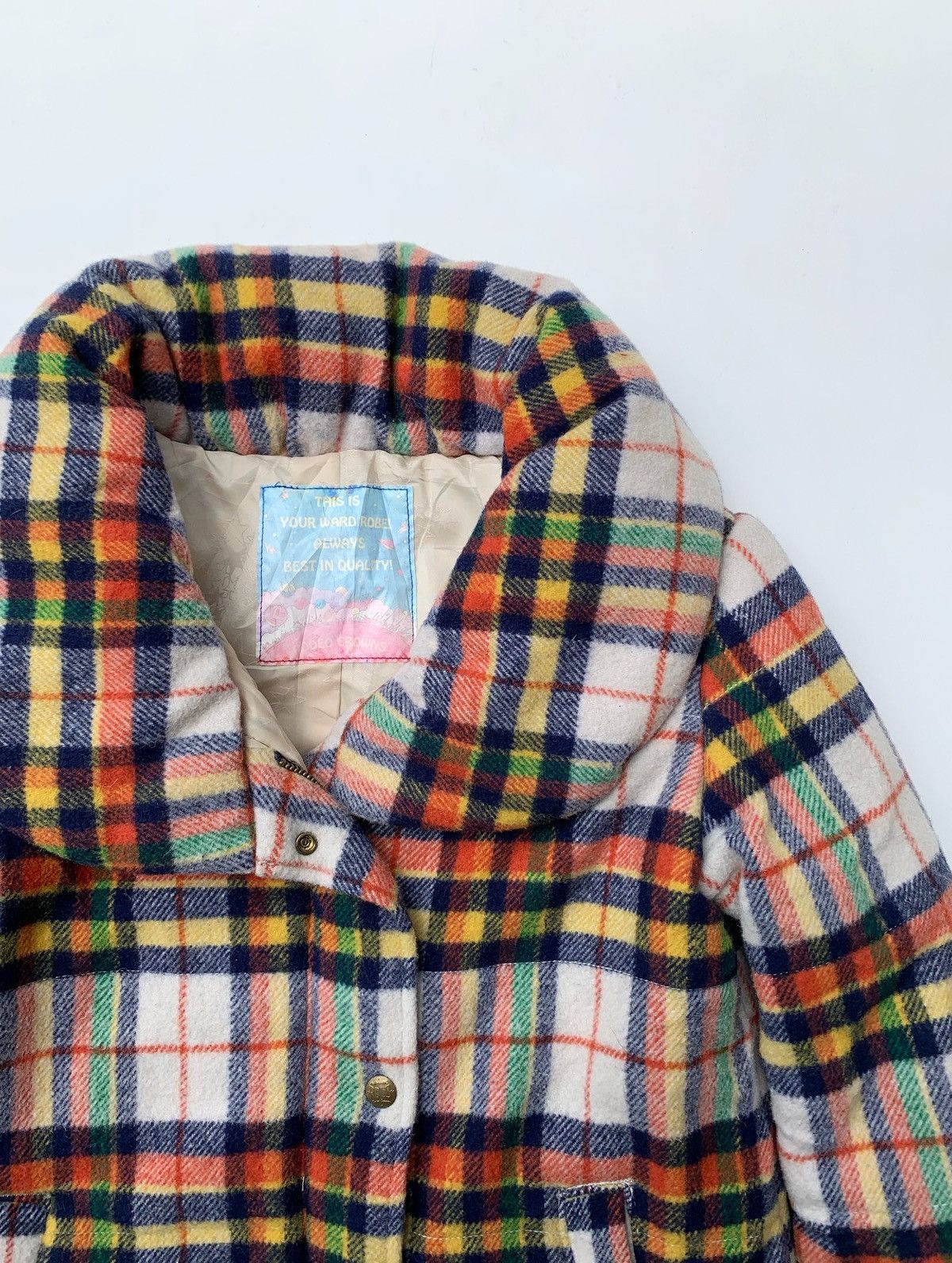 Other rodeo crowns puffer plaid wool jacket Size M / US 6-8 / IT 42-44 - 5 Thumbnail
