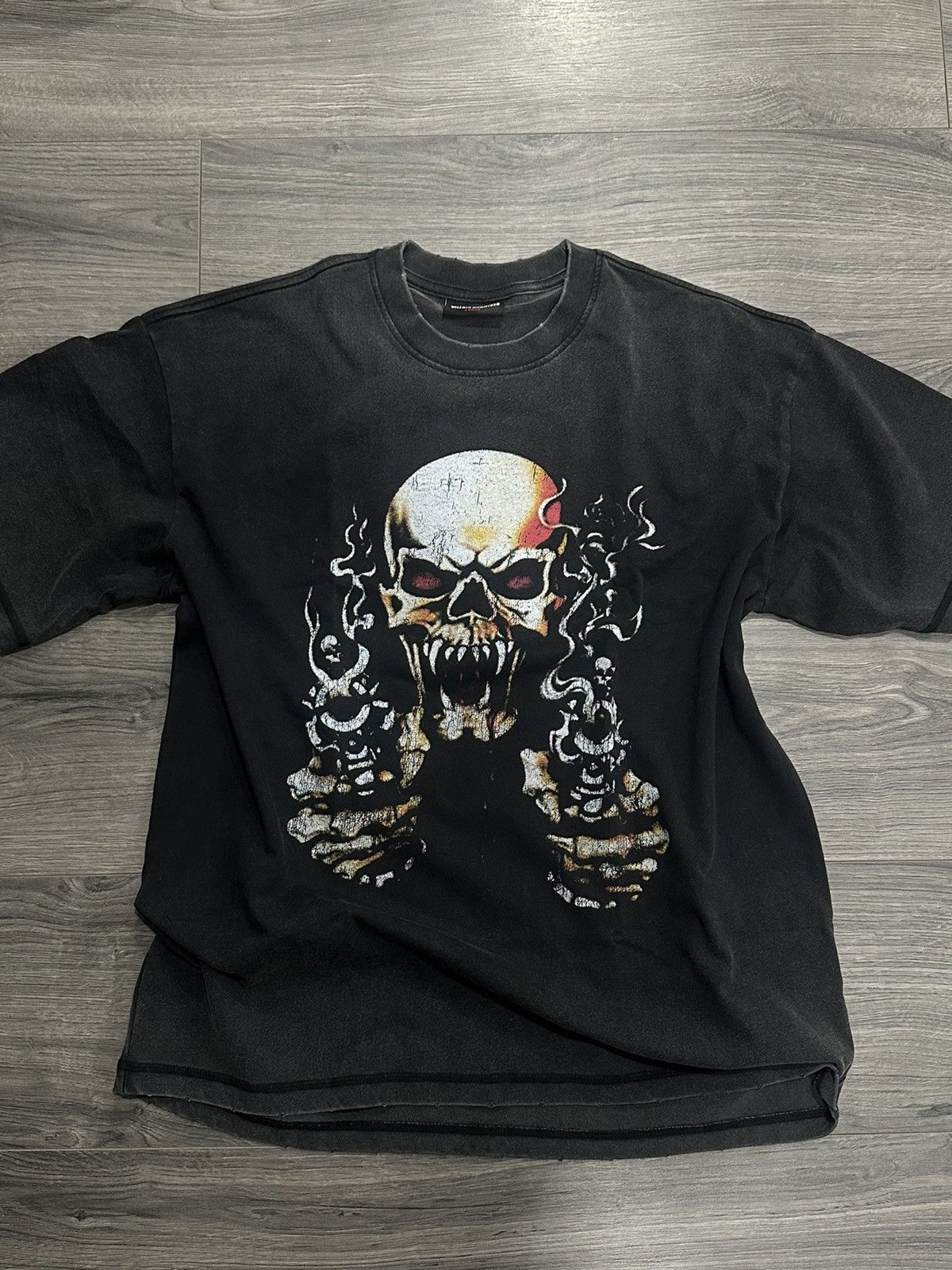 Vintage Skeleton Shooter Tee Size US L / EU 52-54 / 3 - 1 Thumbnail