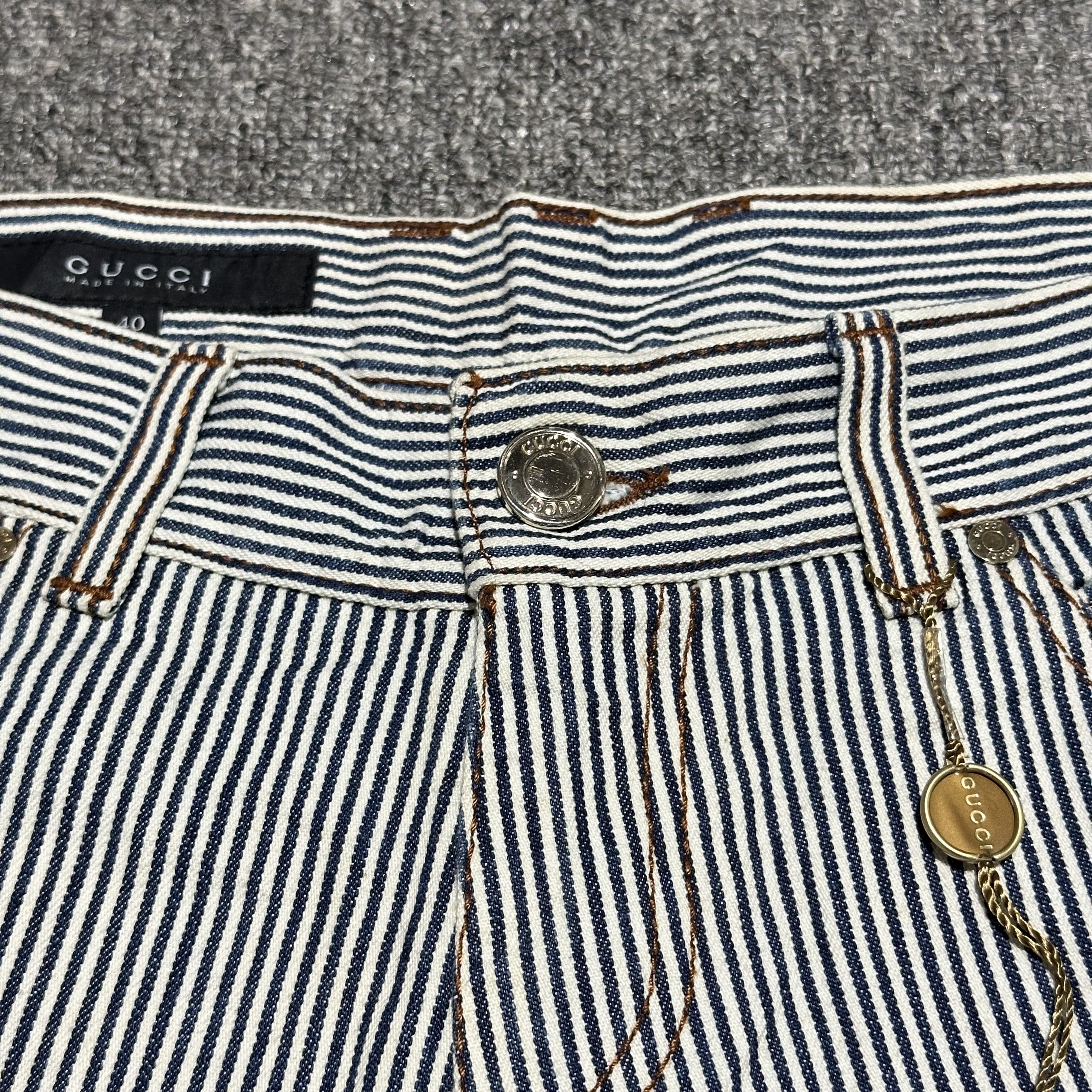 Gucci Gucci Striped Shorts Pants Size 30" / US 8 / IT 44 - 5 Thumbnail