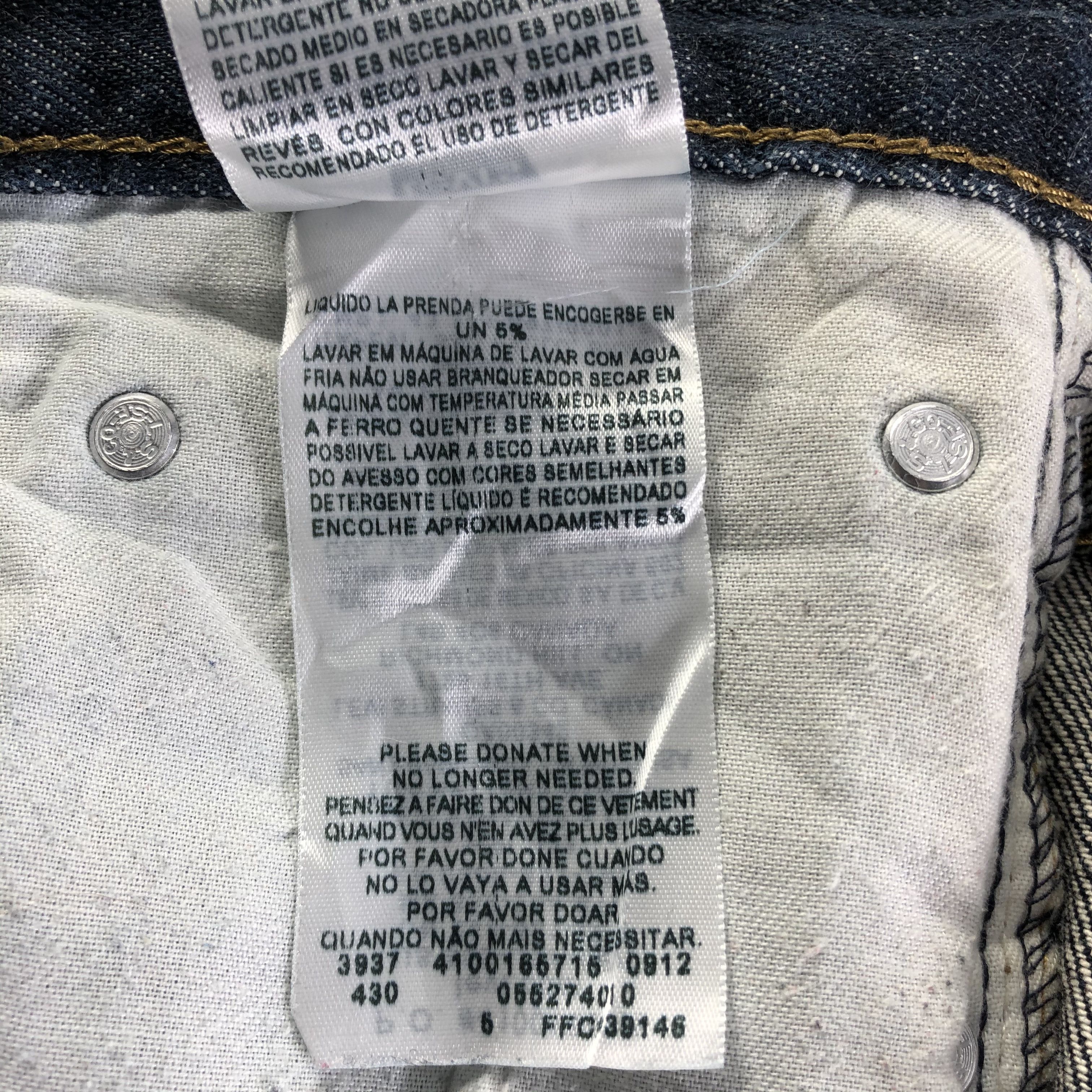 Levi's Vintage Levis 527 Jeans-J4217 Size US 33 - 11 Thumbnail