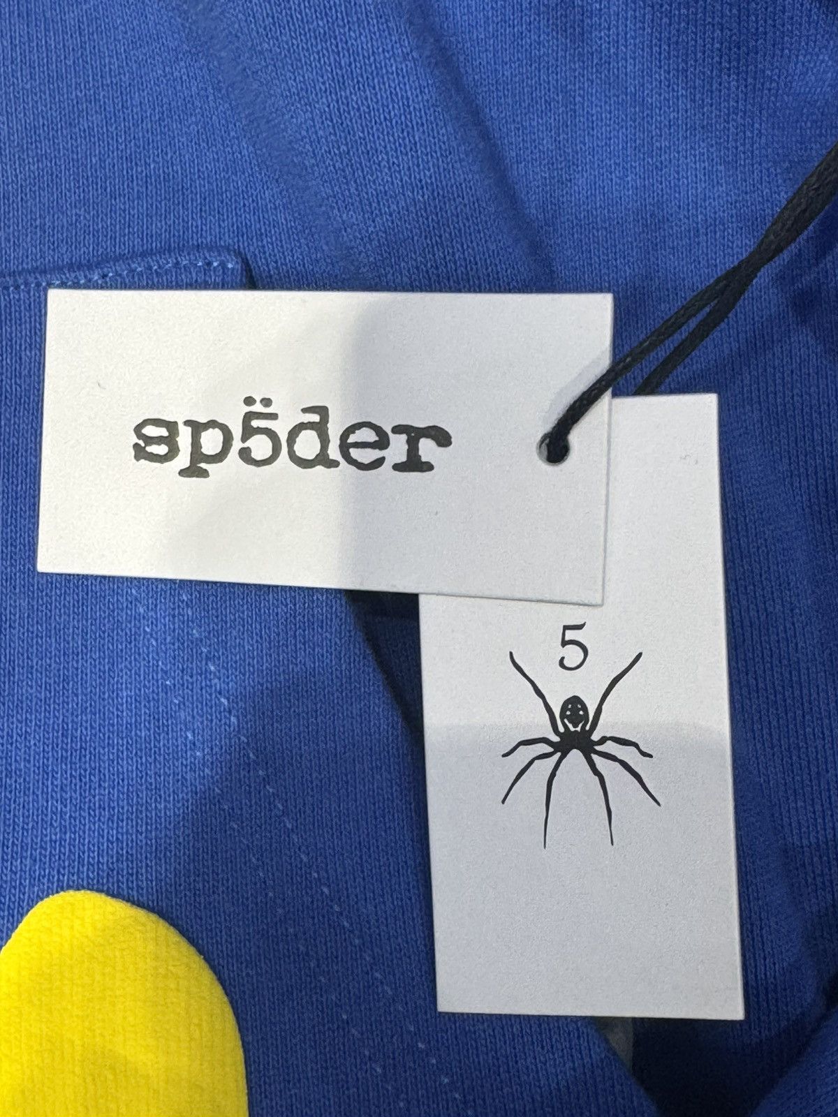 Sp5der SP5DER TC5 BELUGA HOODIE BLUE / YELLOW Size US L / EU 52-54 / 3 - 2 Thumbnail