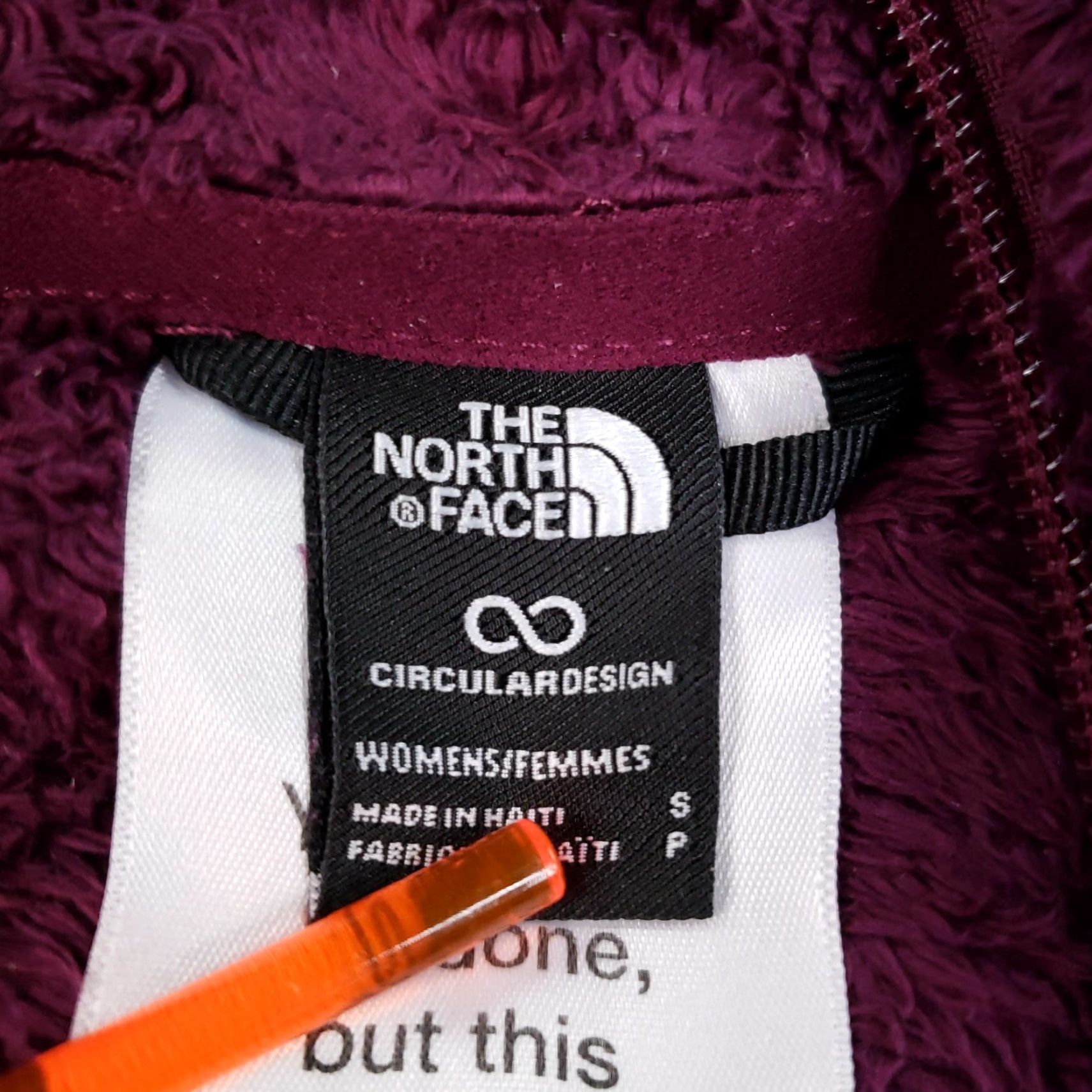 The North Face The North Face Osito Jacket Womens Small Purple Fleece Full Zip Outdoor Size S / US 4 / IT 40 - 5 Thumbnail