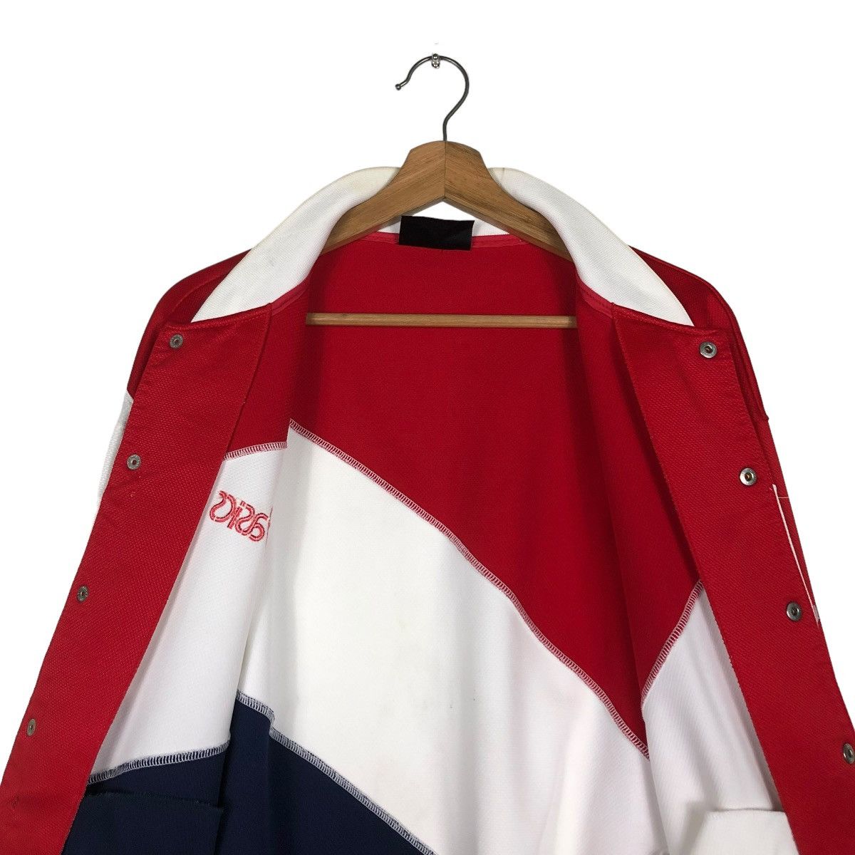 Japanese Brand 🔥VINTAGE BOMBER JACKET ASICS JAPAN BIG LOGO Size US M / EU 48-50 / 2 - 16 Thumbnail