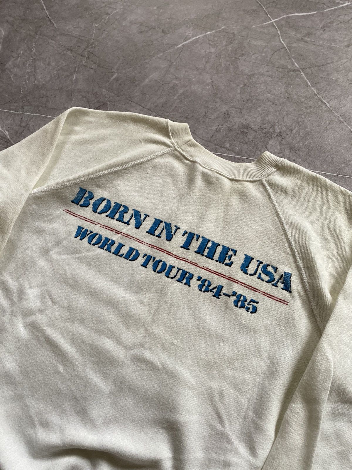 Band Tees × Vintage Vintage Bruce Springsteen World Tour 1984-85 Sweatshirt Size US S / EU 44-46 / 1 - 6 Thumbnail
