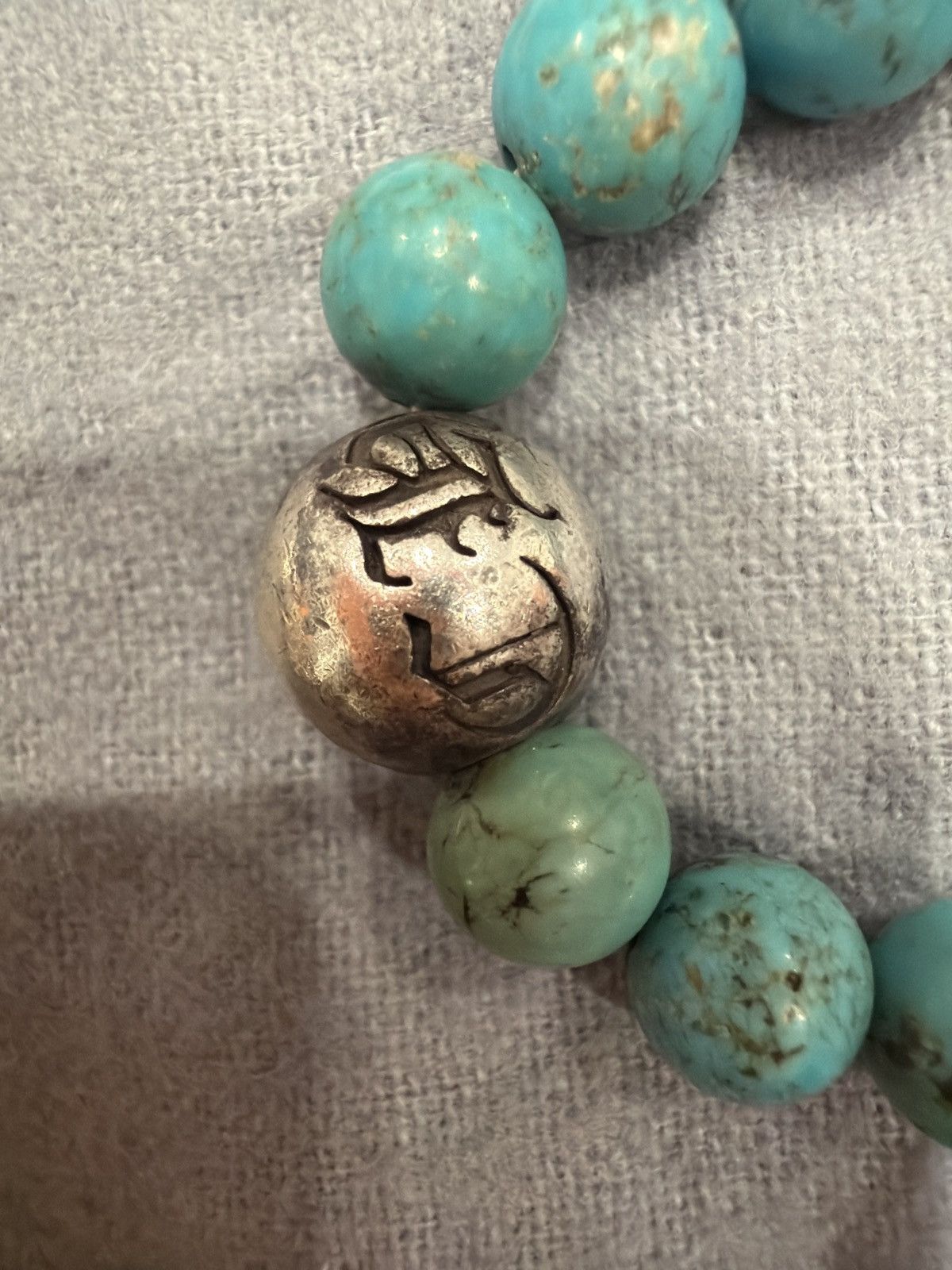 Chrome Hearts Turquoise bead bracelet Size ONE SIZE - 5 Thumbnail