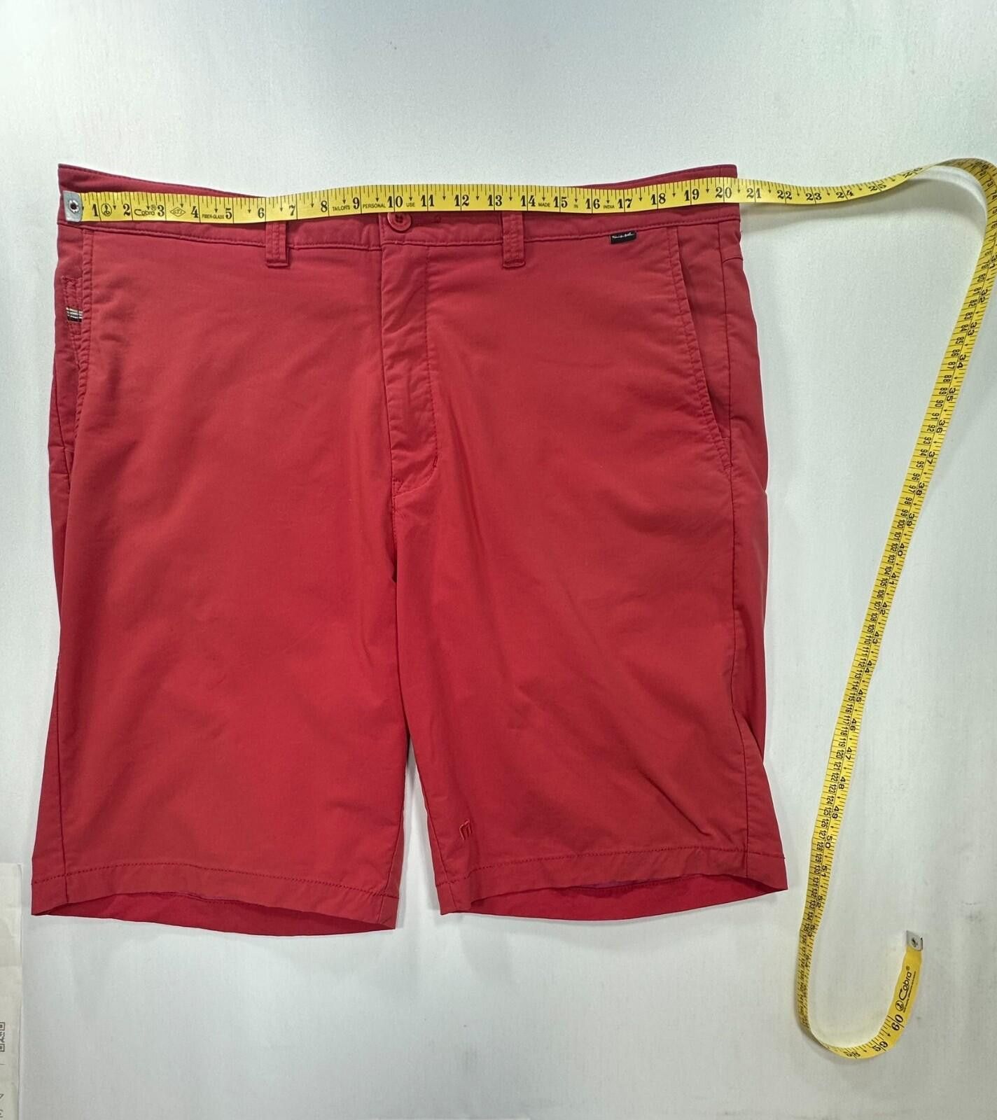 Nike Travis Mathew Flat Front Chino Shorts Red Mens 40 Size US 40 / EU 56 - 3 Thumbnail