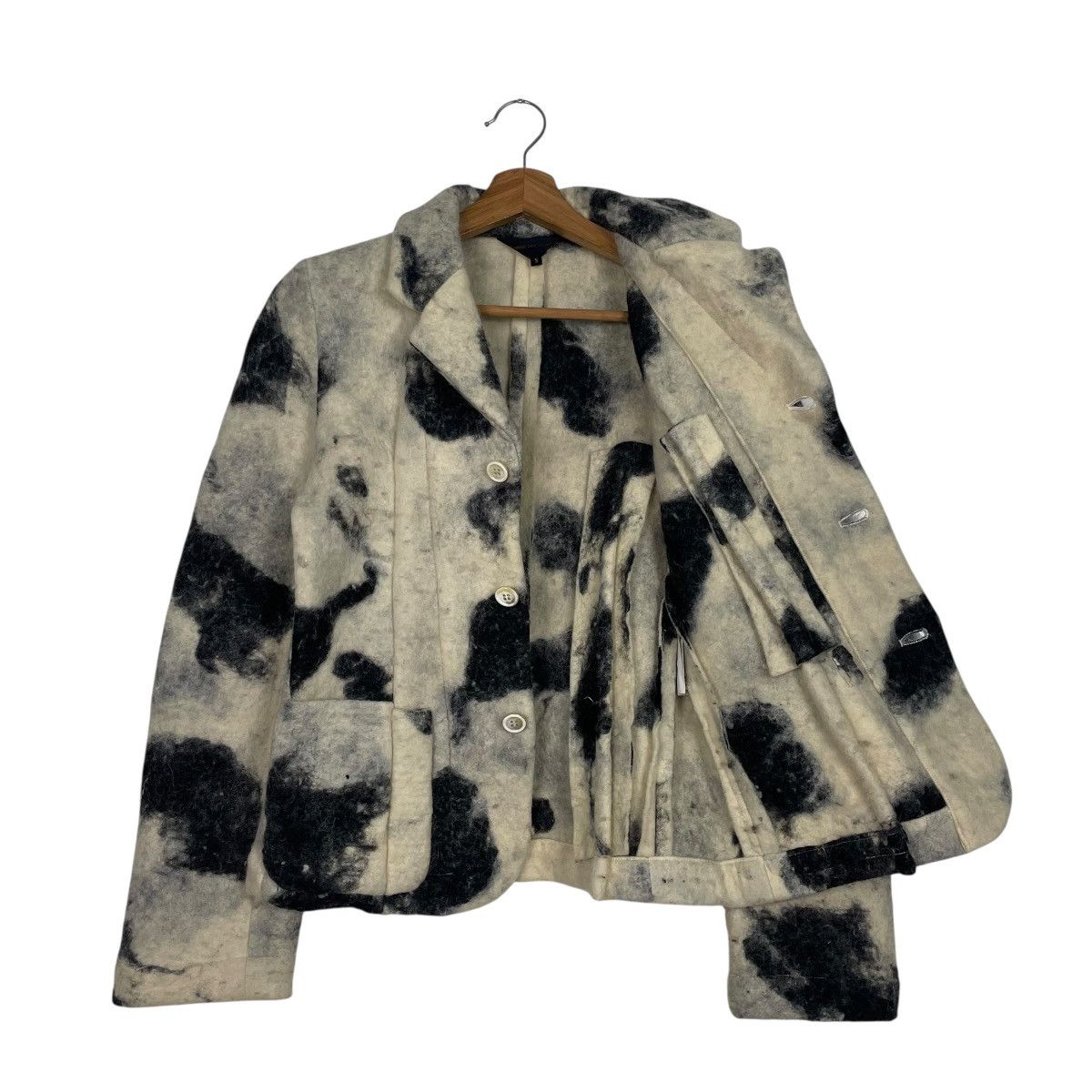 Comme des Garcons Comme Des Garcons AD1995 Runway Wool Jacket Size S / US 4 / IT 40 - 10 Thumbnail