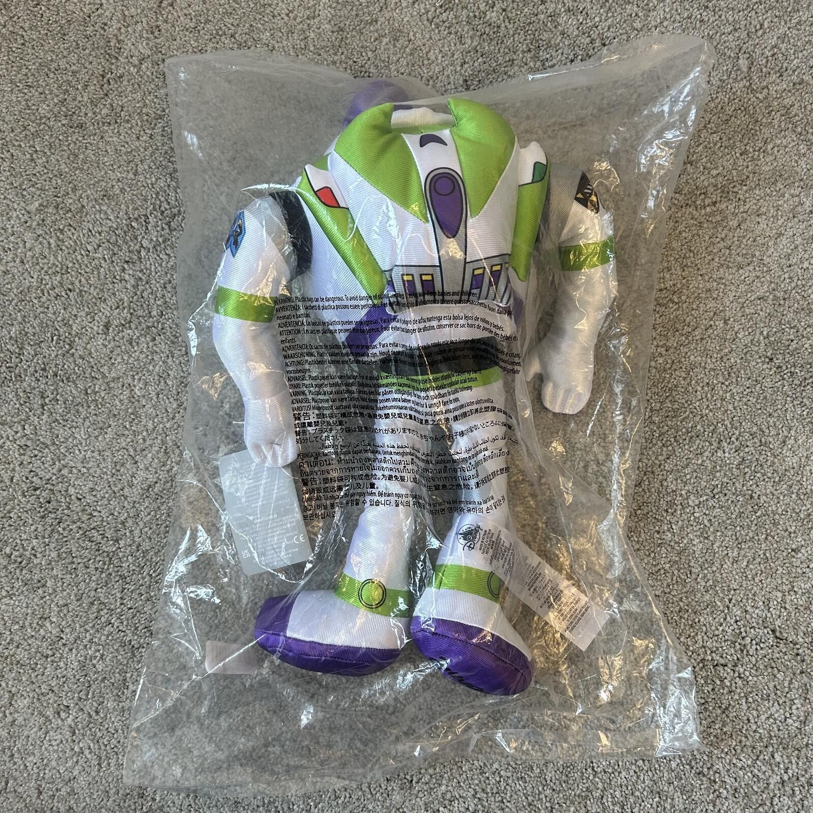 Disney 16” Buzz Lightyear Official Disney Never opened NWT!! Size ONE SIZE - 2 Thumbnail