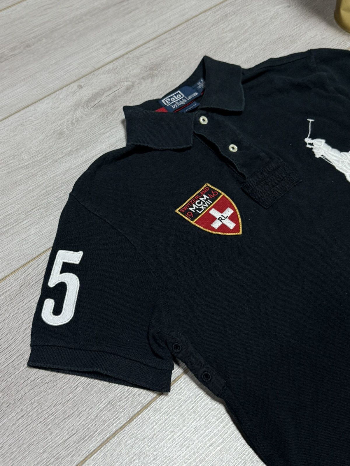 Polo Ralph Lauren Polo Suisse 🇨🇭 Switzerland 35 vintage polo rugby cross shirt Size US S / EU 44-46 / 1 - 4 Thumbnail