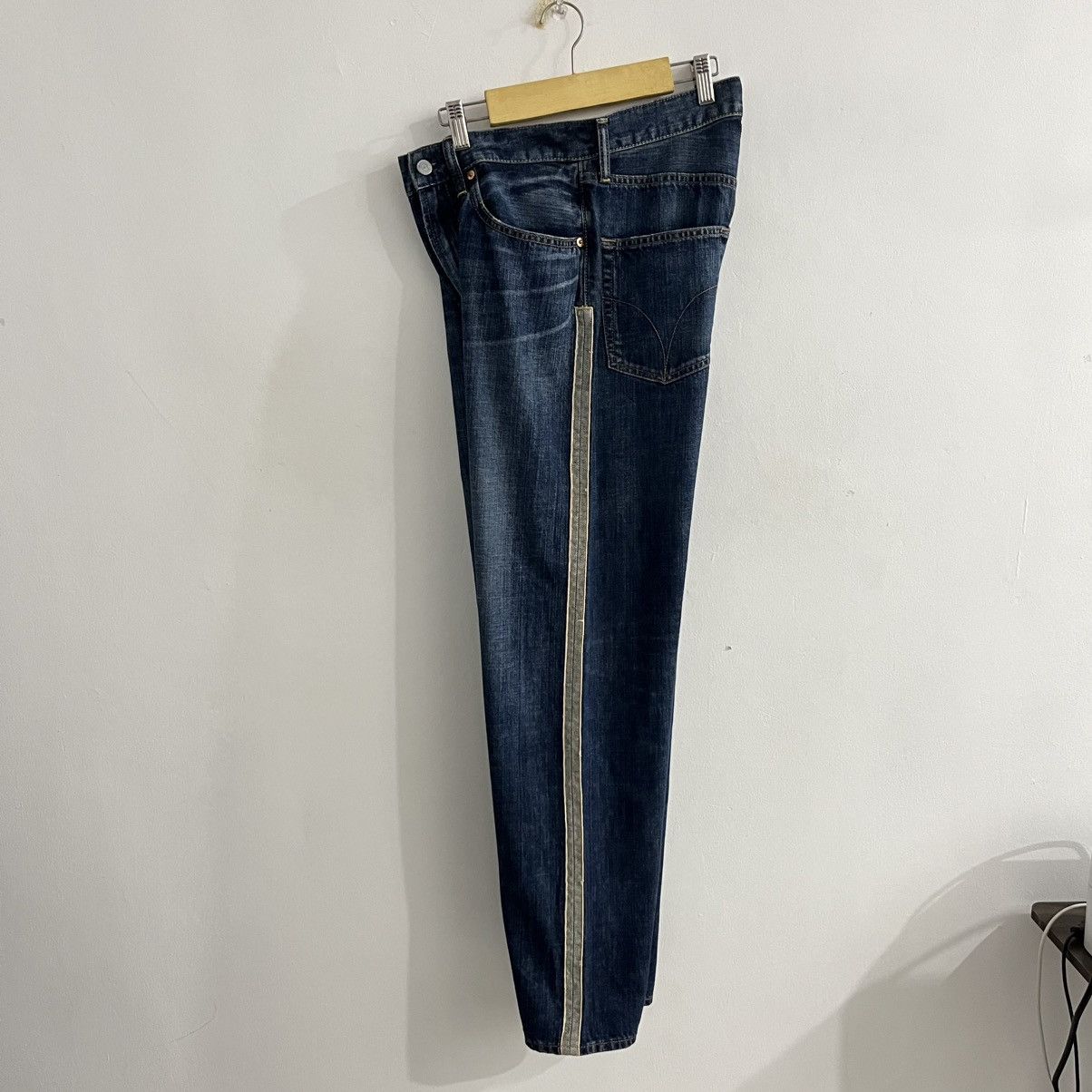 Hysteric Glamour Hysteric Glamour Kinky Denim Line Accent Pant Size US 28 / EU 44 - 16 Thumbnail