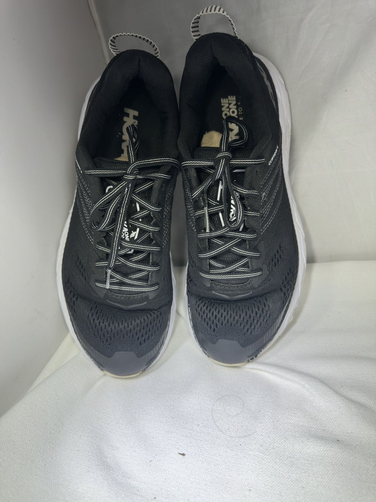 Hoka PreOwned Hoka Clifton 6 Men's 9 2E Wide Black Size US 9 / EU 42 - 6 Thumbnail