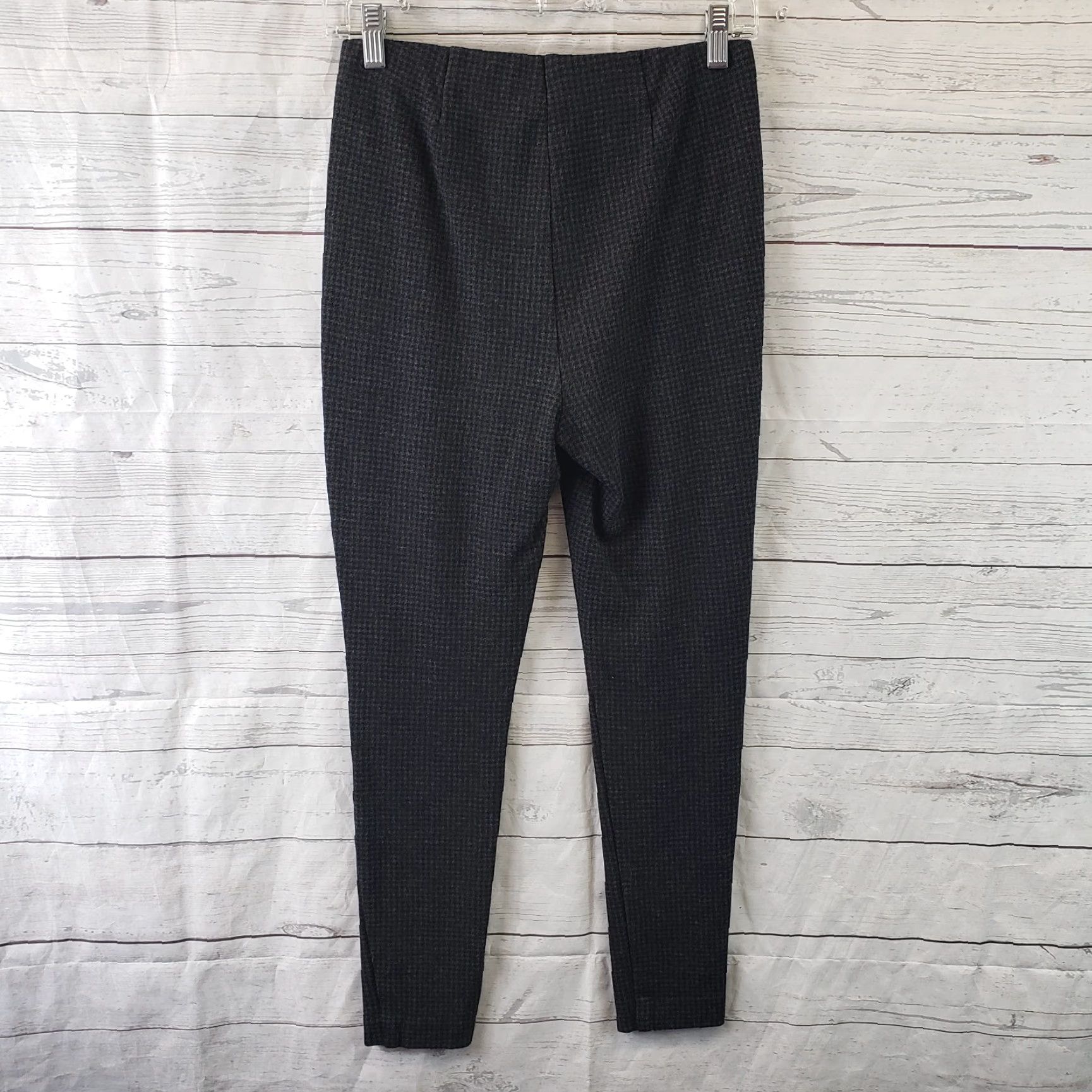 J. Jill J Jill Ponte Leggings Size Small Black Mid Rise Womens Leggings Size 28" / US 6 / IT 42 - 3 Thumbnail
