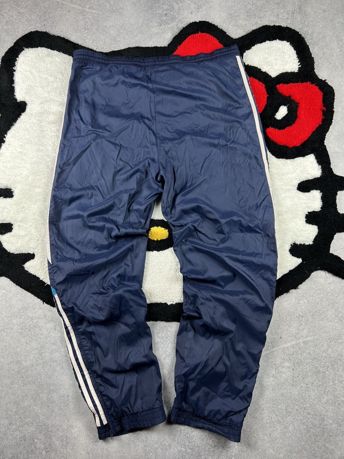 Vintage Retro Adidas 90s Nylon Y2K Track Suit Size M