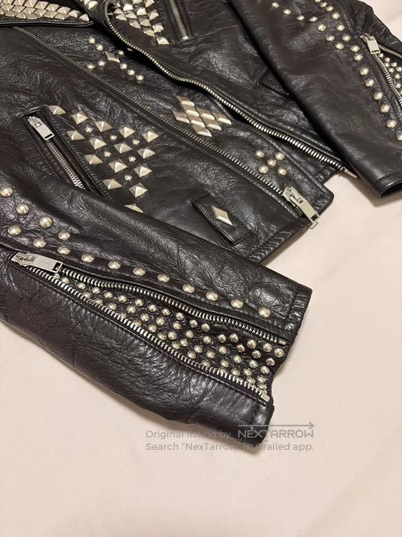 Saint Laurent Paris Saint Laurent Paris Studded Biker Leather Jacket Size US S / EU 44-46 / 1 - 3 Thumbnail
