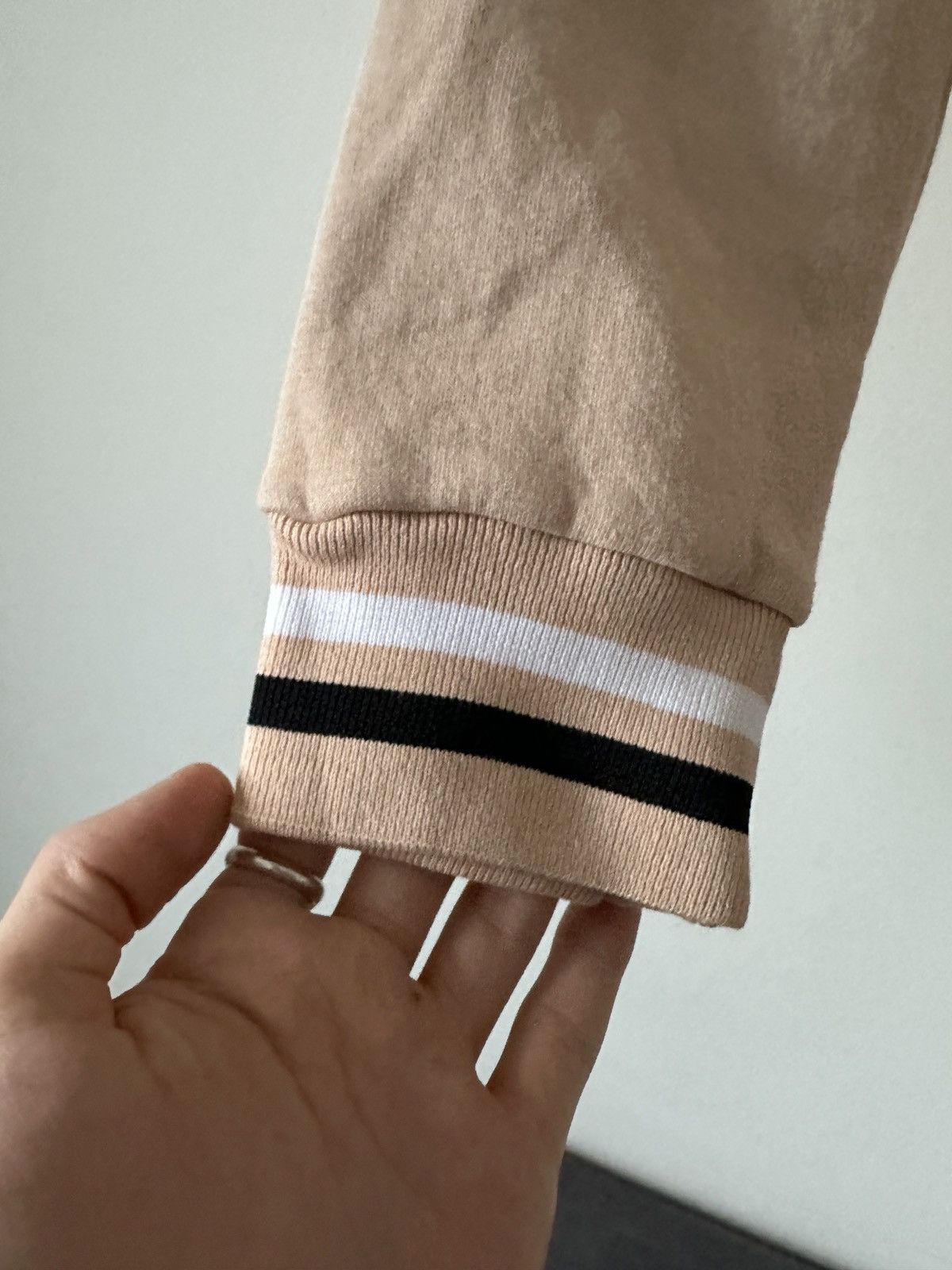 Dirk Bikkembergs Vintage Dirk Bikkembergs Sports Cream / Peach Track Top Size US M / EU 48-50 / 2 - 7 Thumbnail