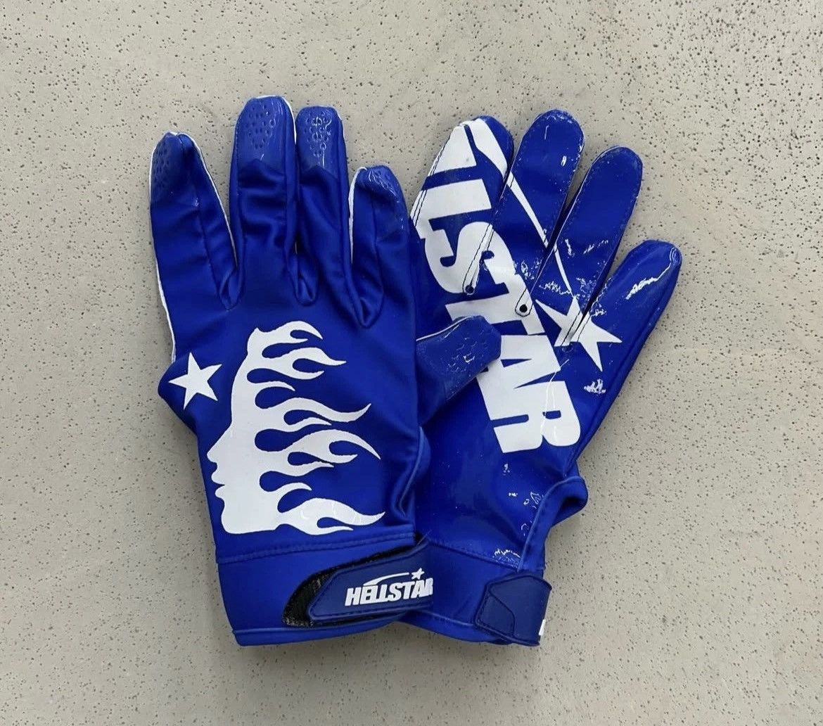 HELLSTAR Hellstar Football Gloves Size 28 - 1 Thumbnail