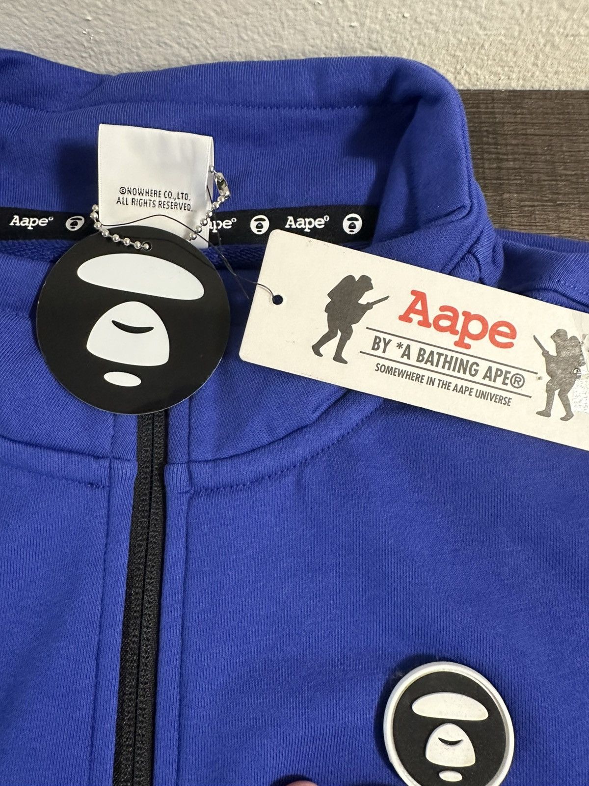 Aape × Bape AAPE by A Bathing Ape 1/4 Zip Sweatshirt. New & Authentic Size US XS / EU 42 / 0 - 4 Thumbnail