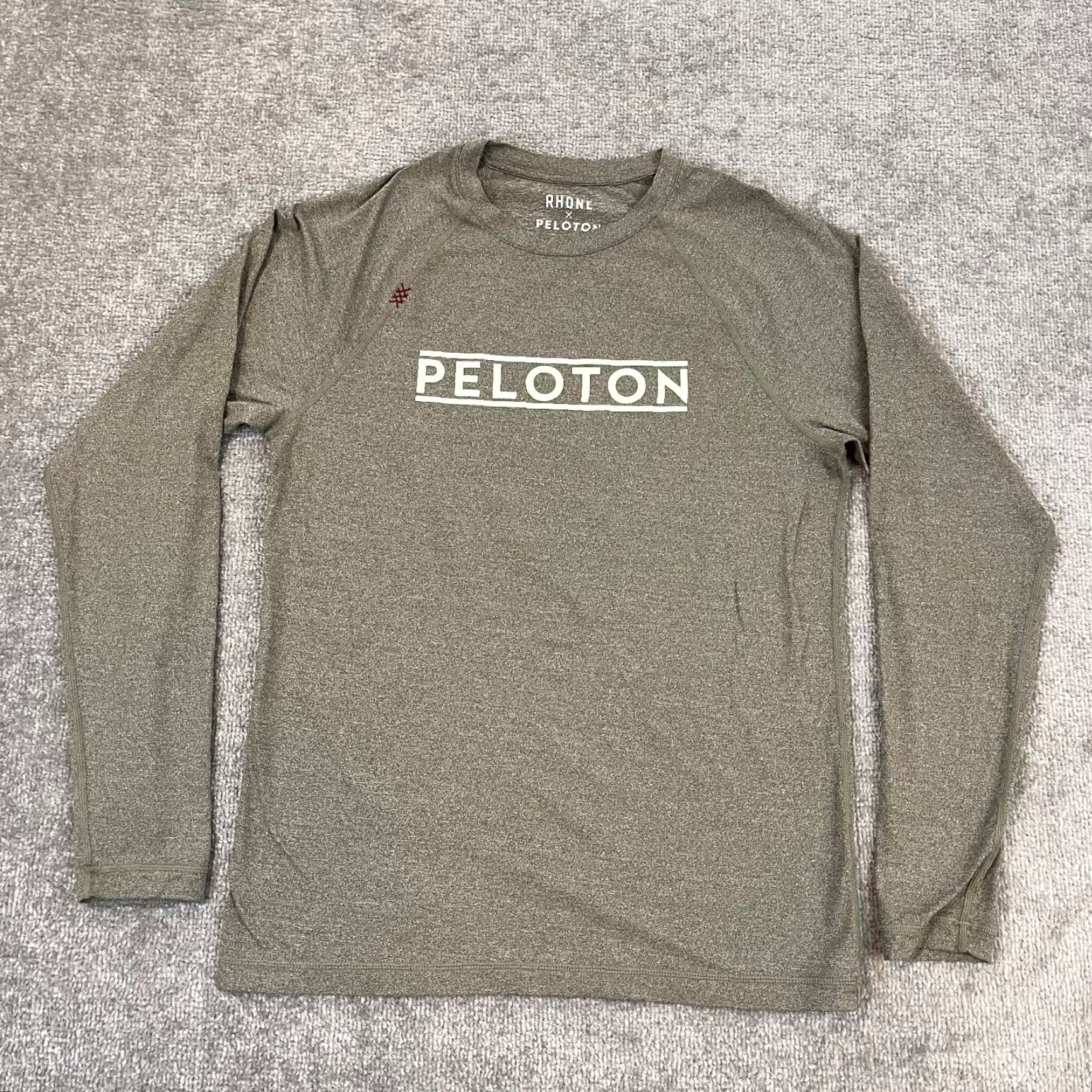 Rhone Rhone Shirt Mens Small Heather Brownish Gray Peloton Training Gym Casual Activewear Pullover Short Sleeve Crew Neck Size US S / EU 44-46 / 1 - 2 Thumbnail