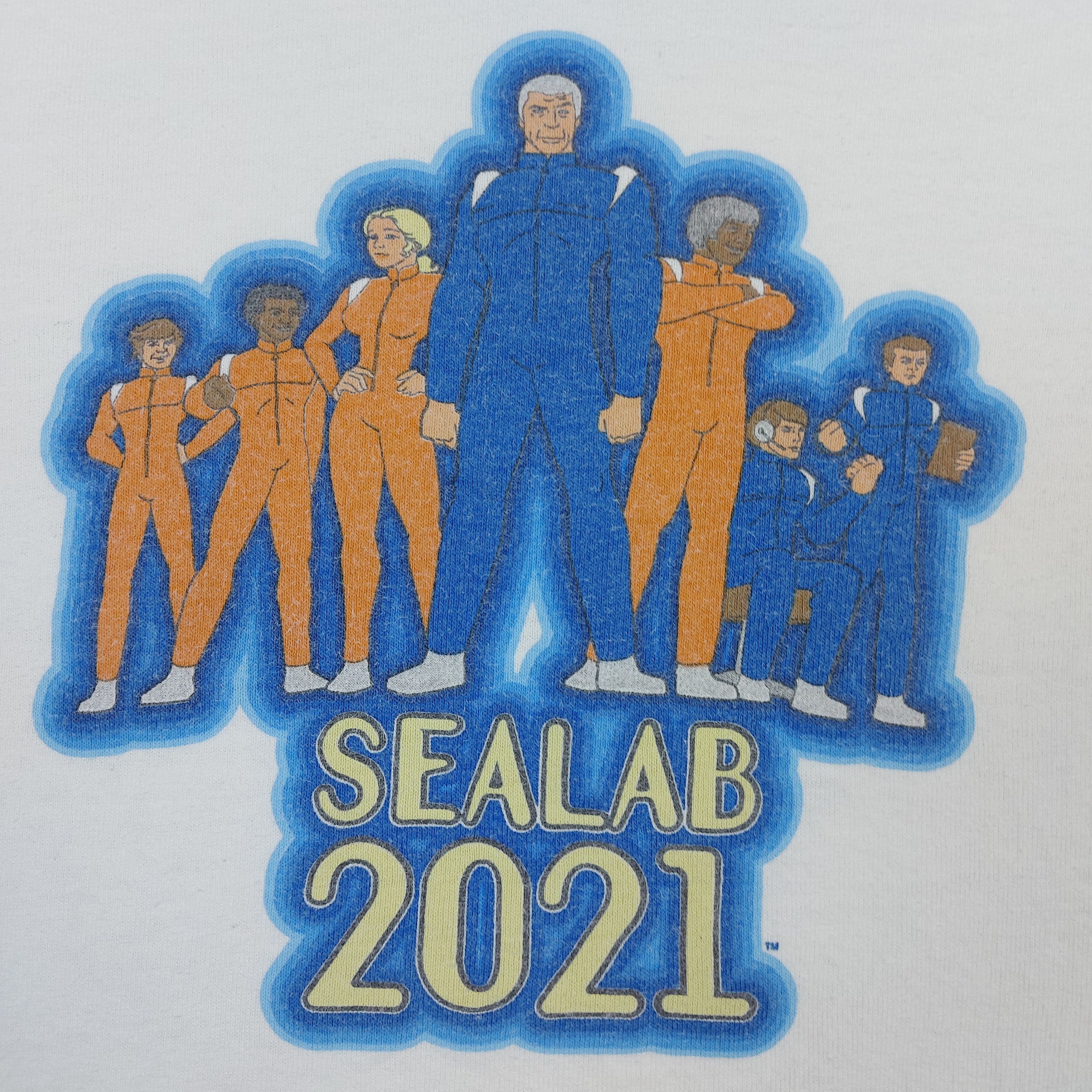 Cartoon Network Vintage Y2K Sealab 2021 Cartoon Network Adult Swim TEE Size US XL / EU 56 / 4 - 4 Thumbnail