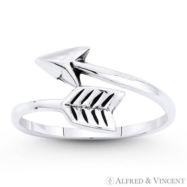 Other Arrow & Quill Archery Bypass Ring in .925 Sterling Silver Size ONE SIZE - 1 Preview
