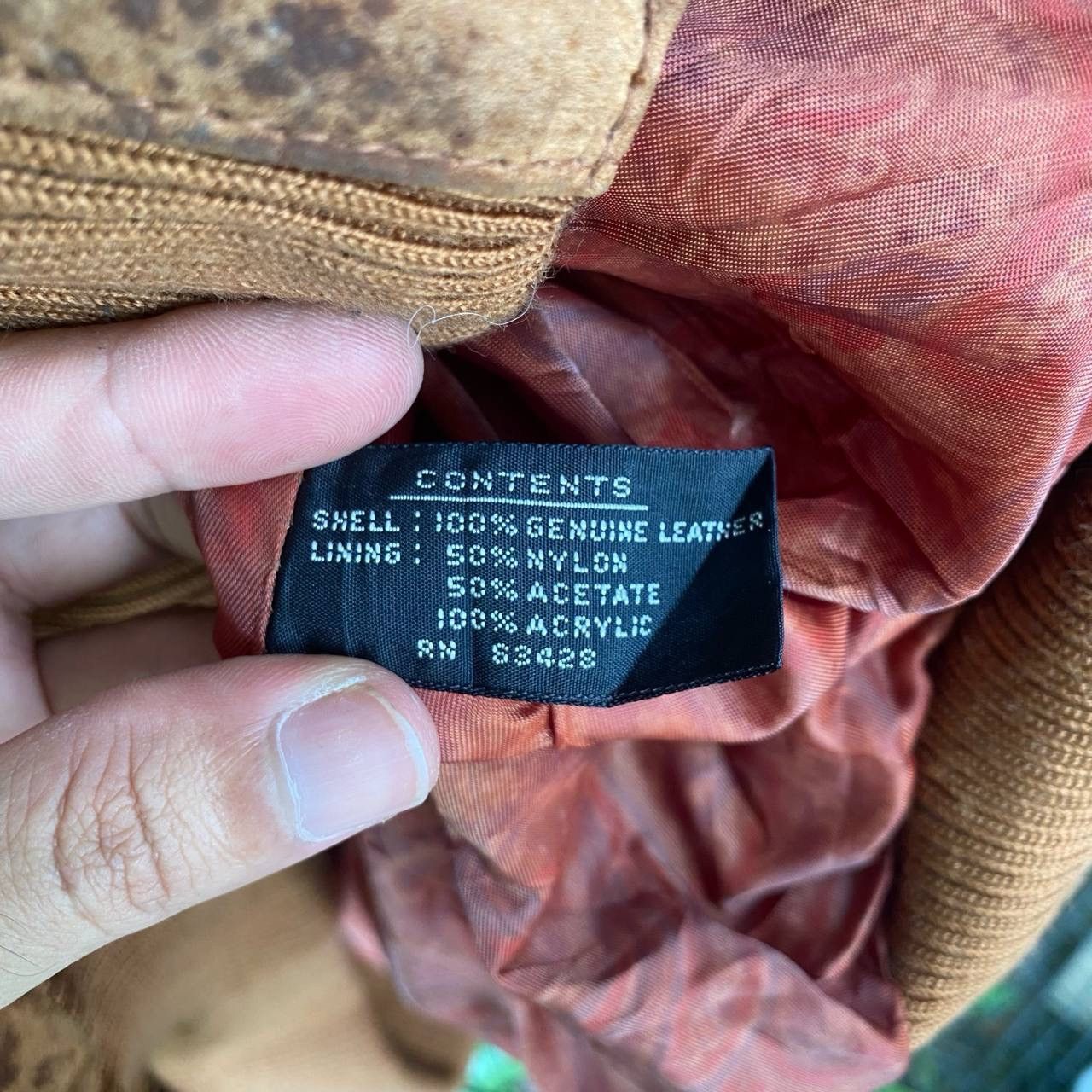 Genuine Leather × Vintage J.McGriffin Zipper Genuine Leather Jacket Size US XL / EU 56 / 4 - 7 Thumbnail