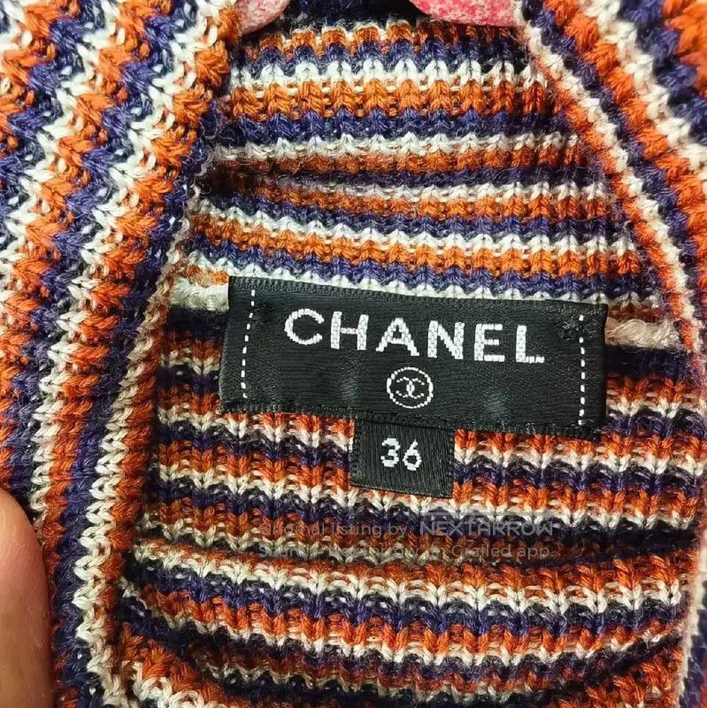 Chanel Chanel Multicolor High-Neck Pullover Sweater . Size S / US 4 / IT 40 - 3 Thumbnail