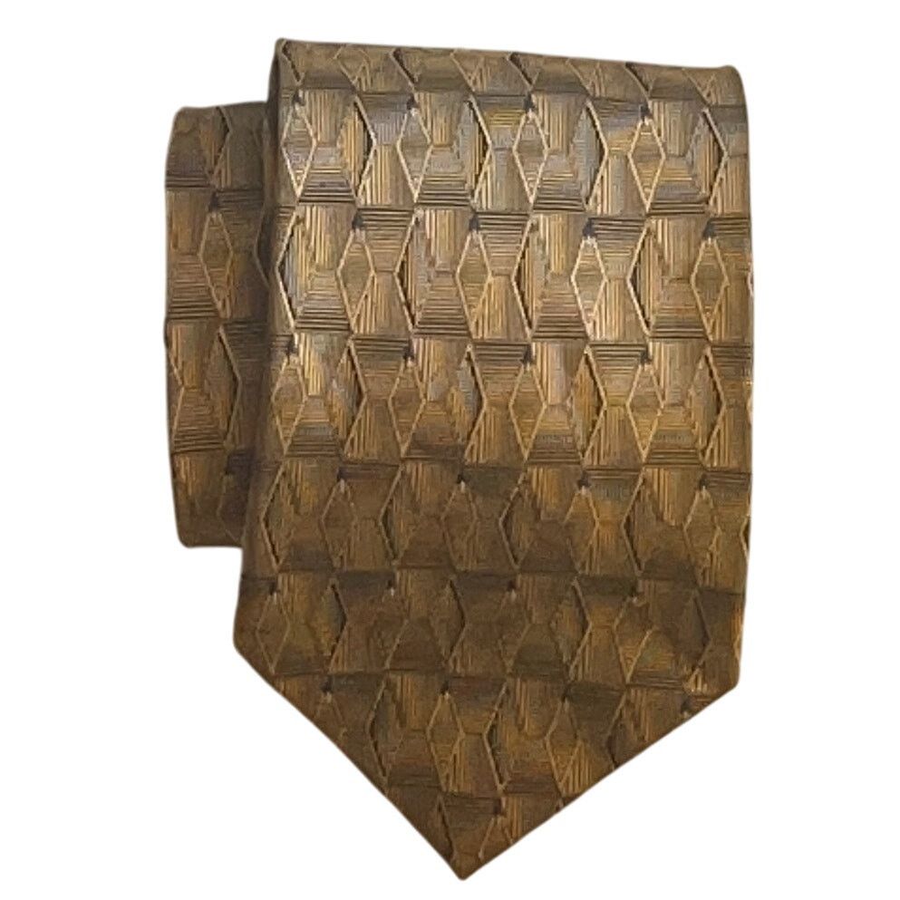 Other PRIVADO All Silk Tie - Golden Brown Hand Made Size ONE SIZE - 1 Thumbnail