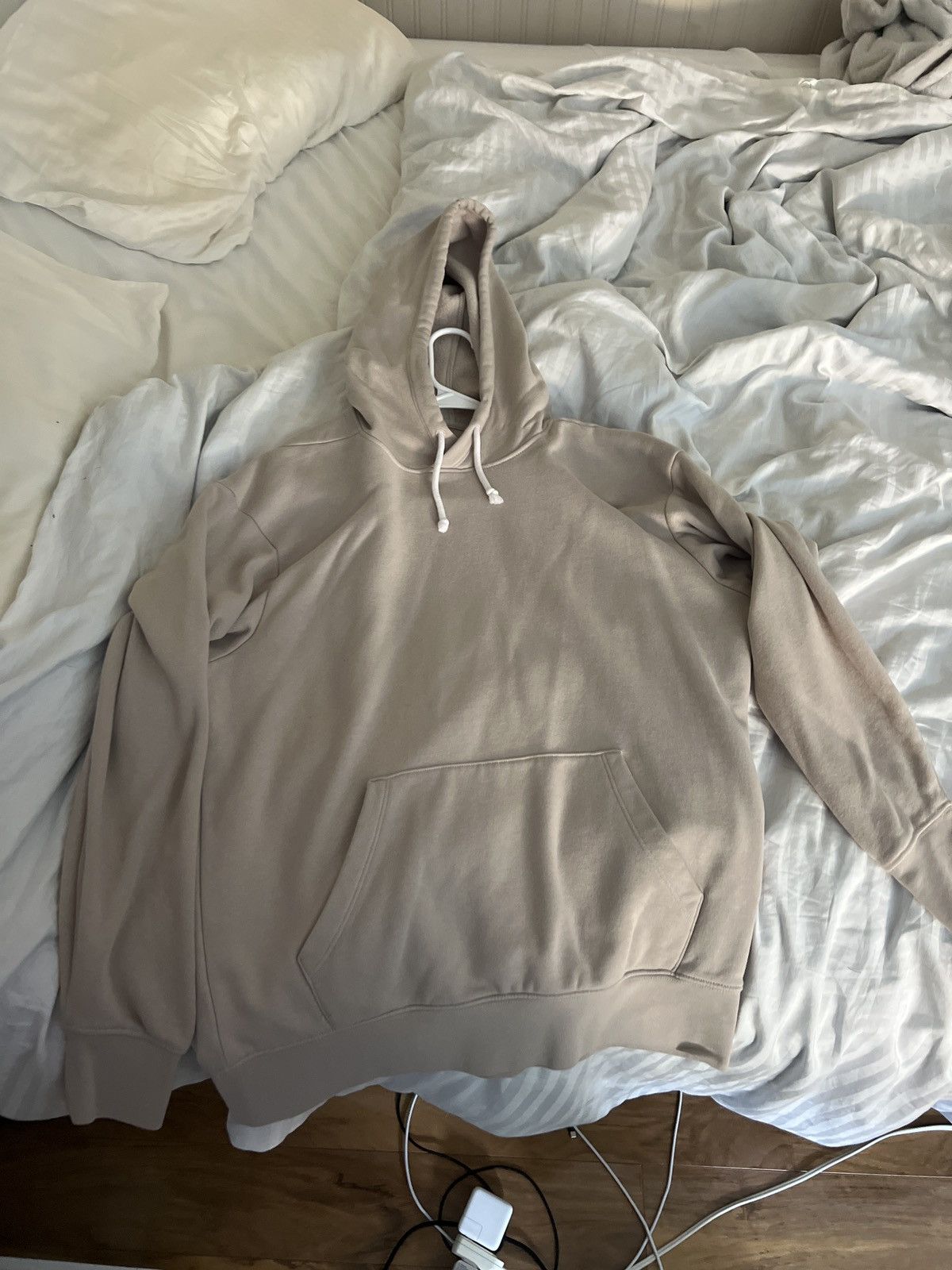 Other Blank Beige Hoodie Size US S / EU 44-46 / 1 - 1 Thumbnail
